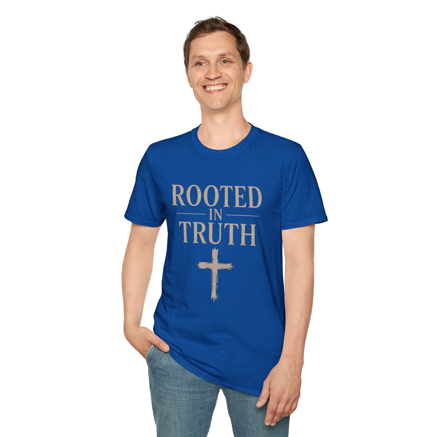Rooted in Truth Tee — Christian Faith Graphic T-Shirt