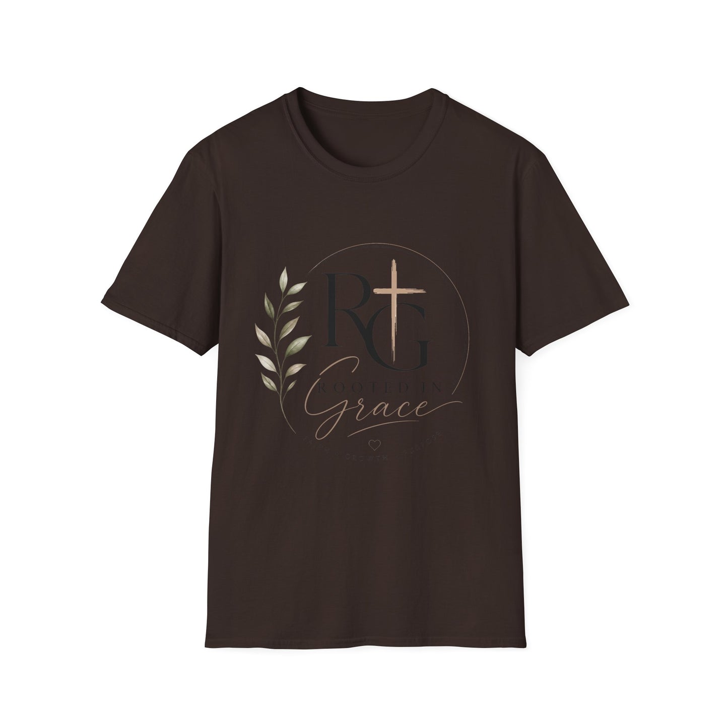Church Logo T-Shirt — Restored by Grace Christian Tee