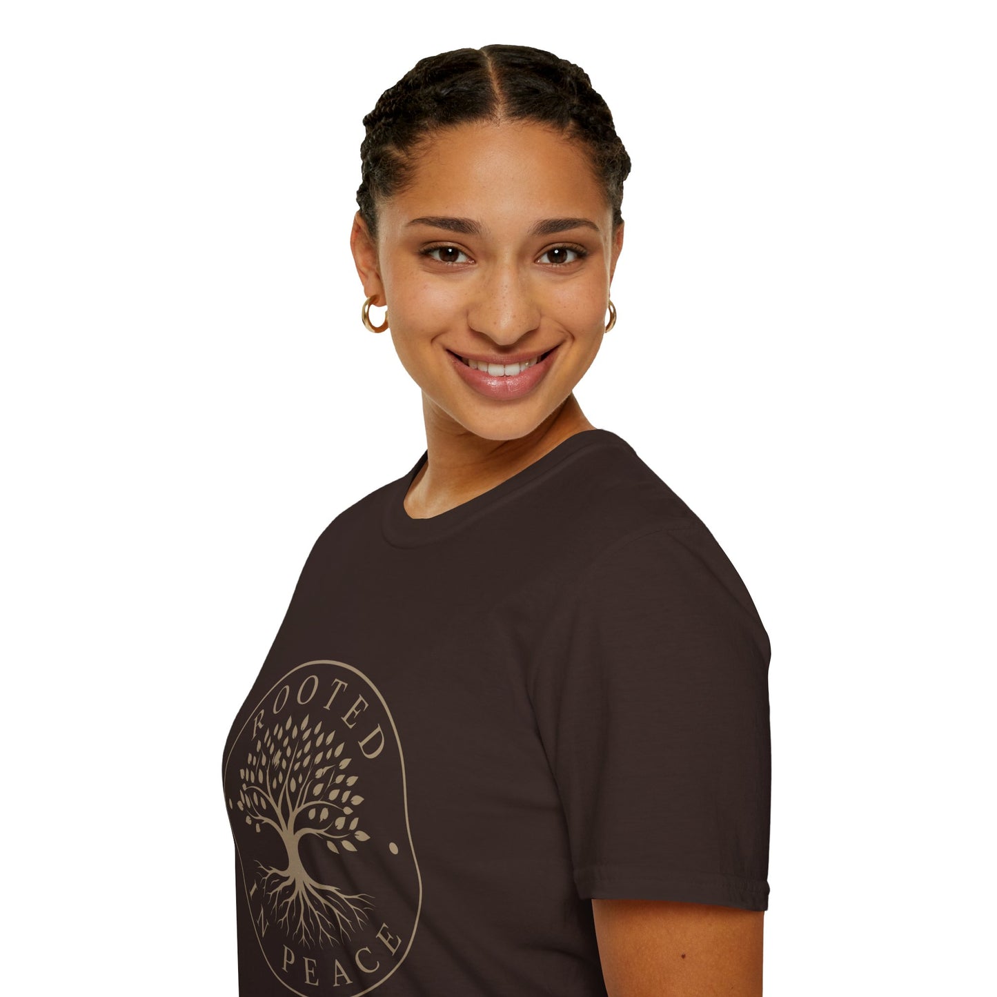 Rooted in Peace T-Shirt — Tree of Life Spiritual Graphic Tee