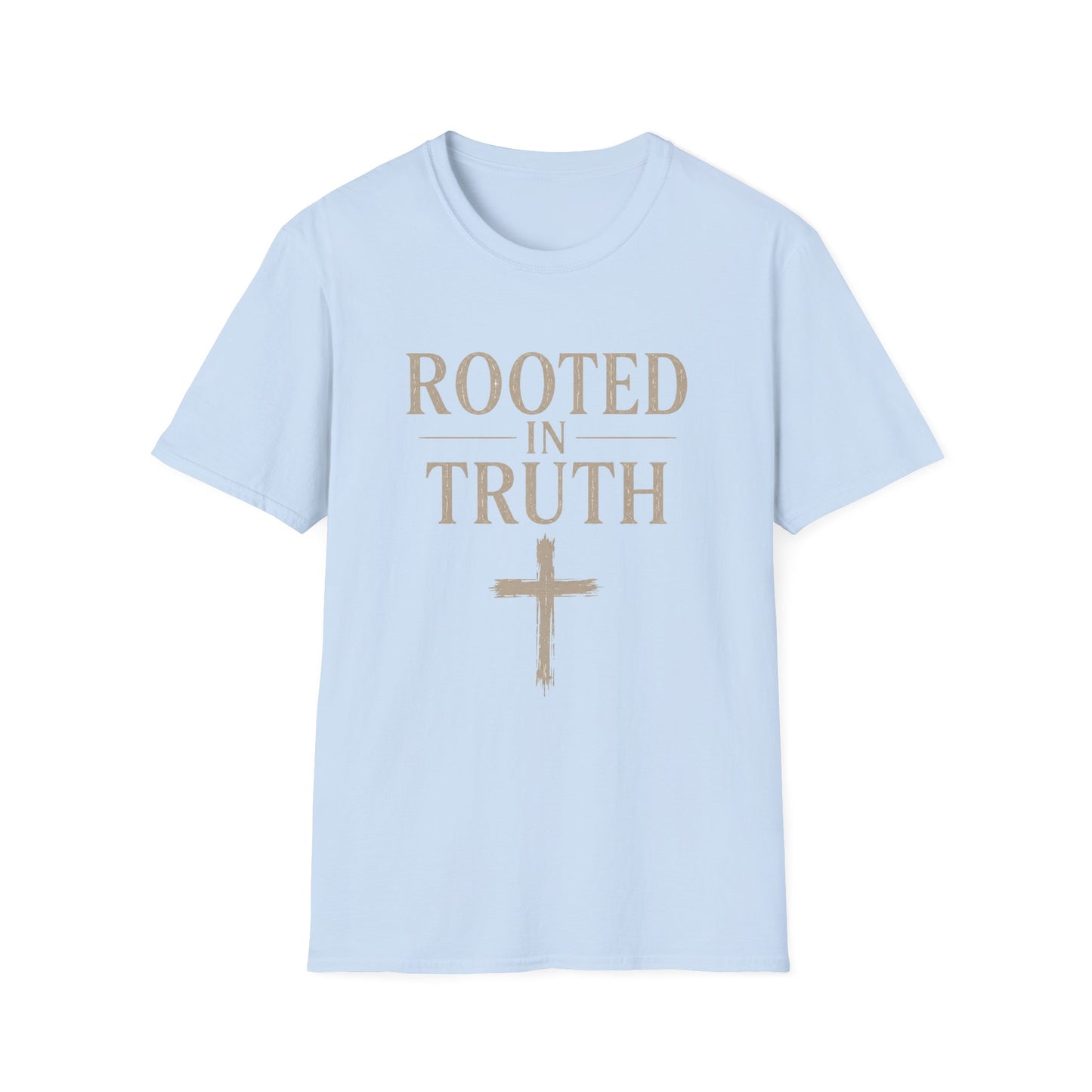 Rooted in Truth Tee — Christian Faith Graphic T-Shirt