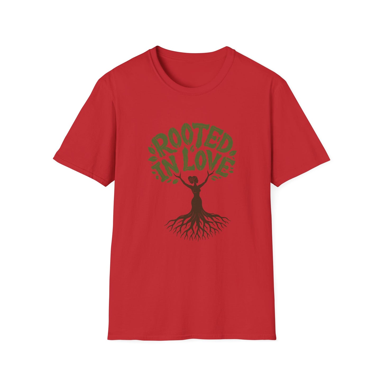 Rooted in Love T-Shirt — Nature Tree Graphic Tee