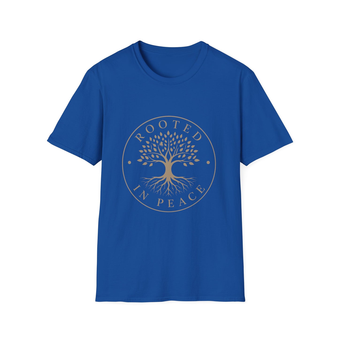 Rooted in Peace T-Shirt — Tree of Life Spiritual Graphic Tee