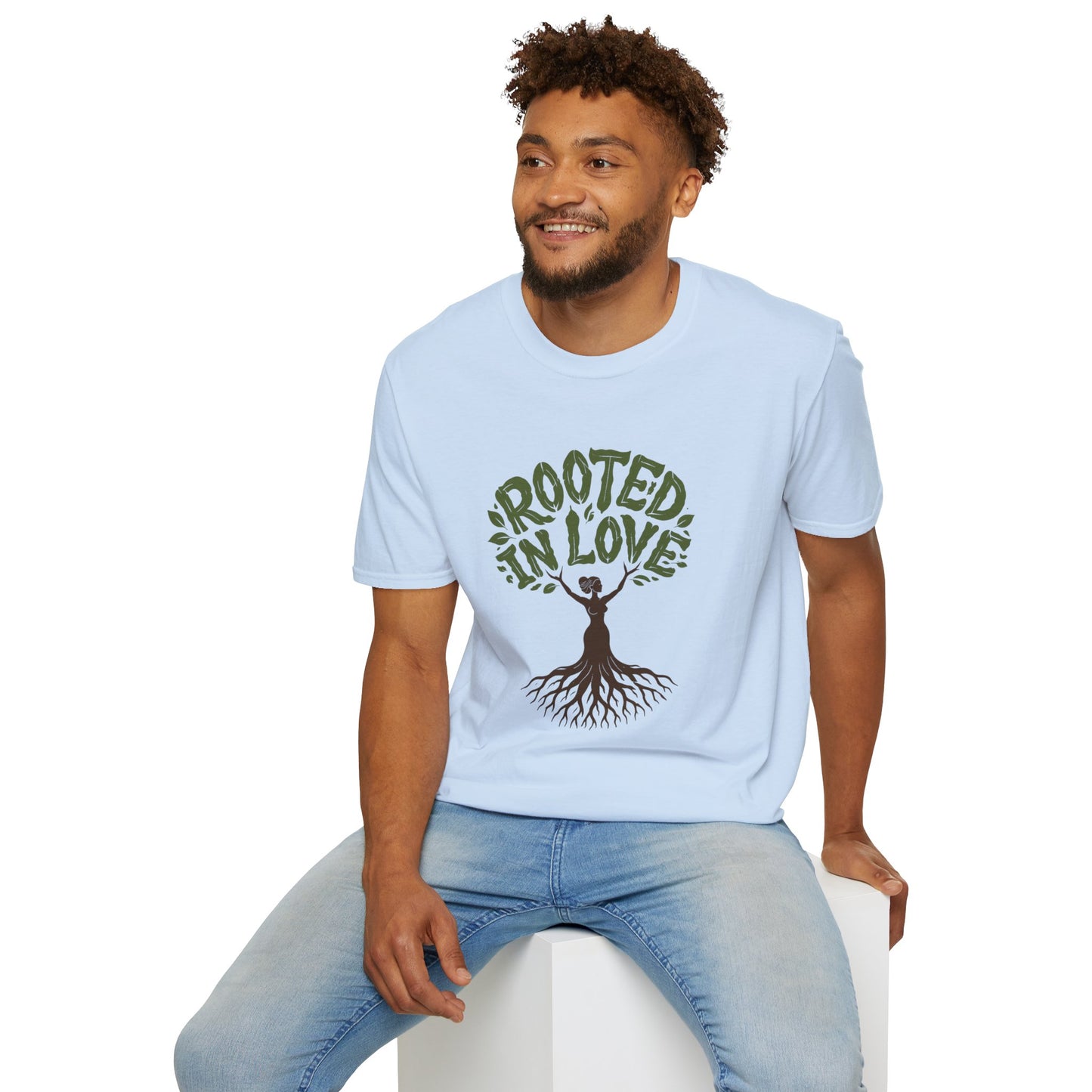 Rooted in Love T-Shirt — Nature Tree Graphic Tee