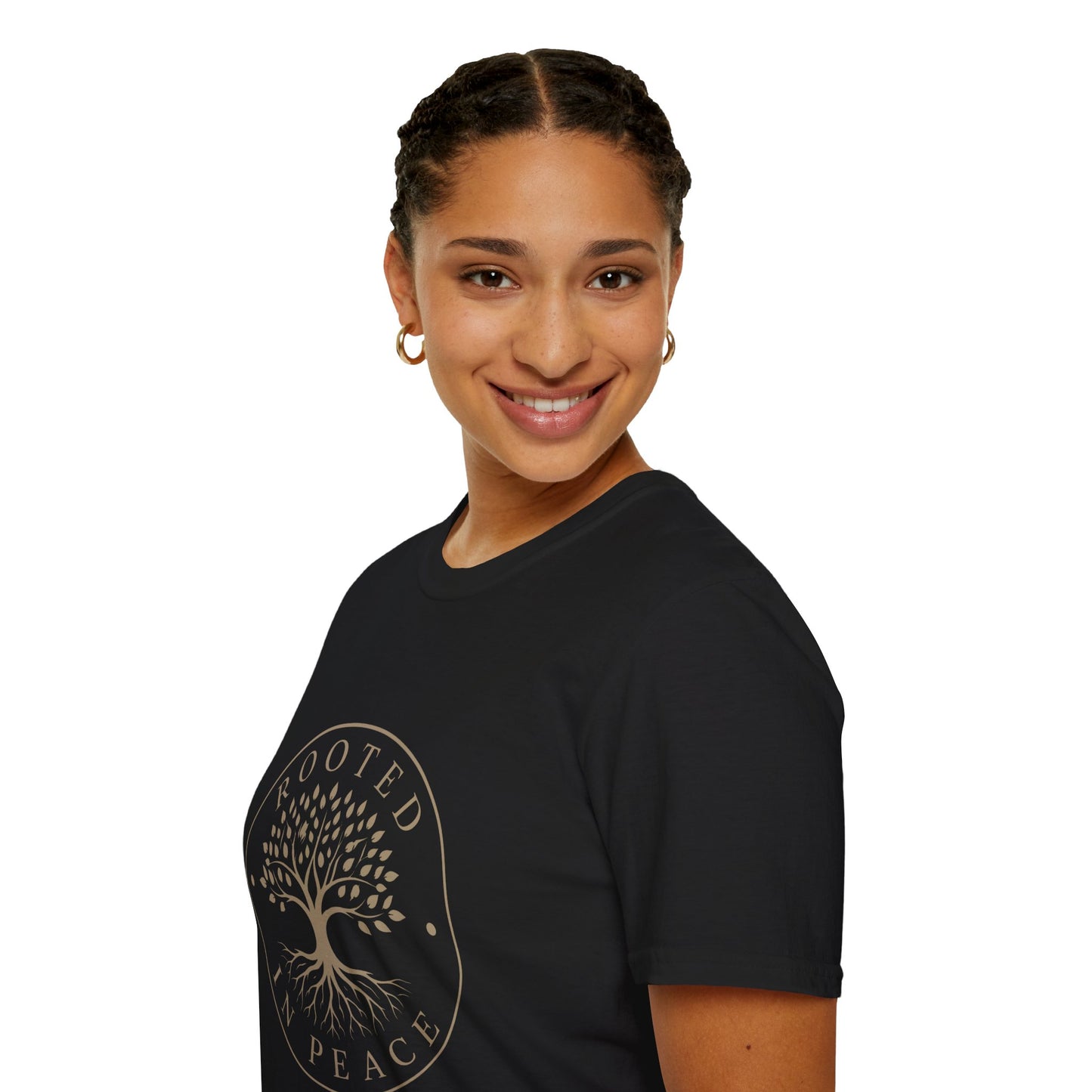 Rooted in Peace T-Shirt — Tree of Life Spiritual Graphic Tee