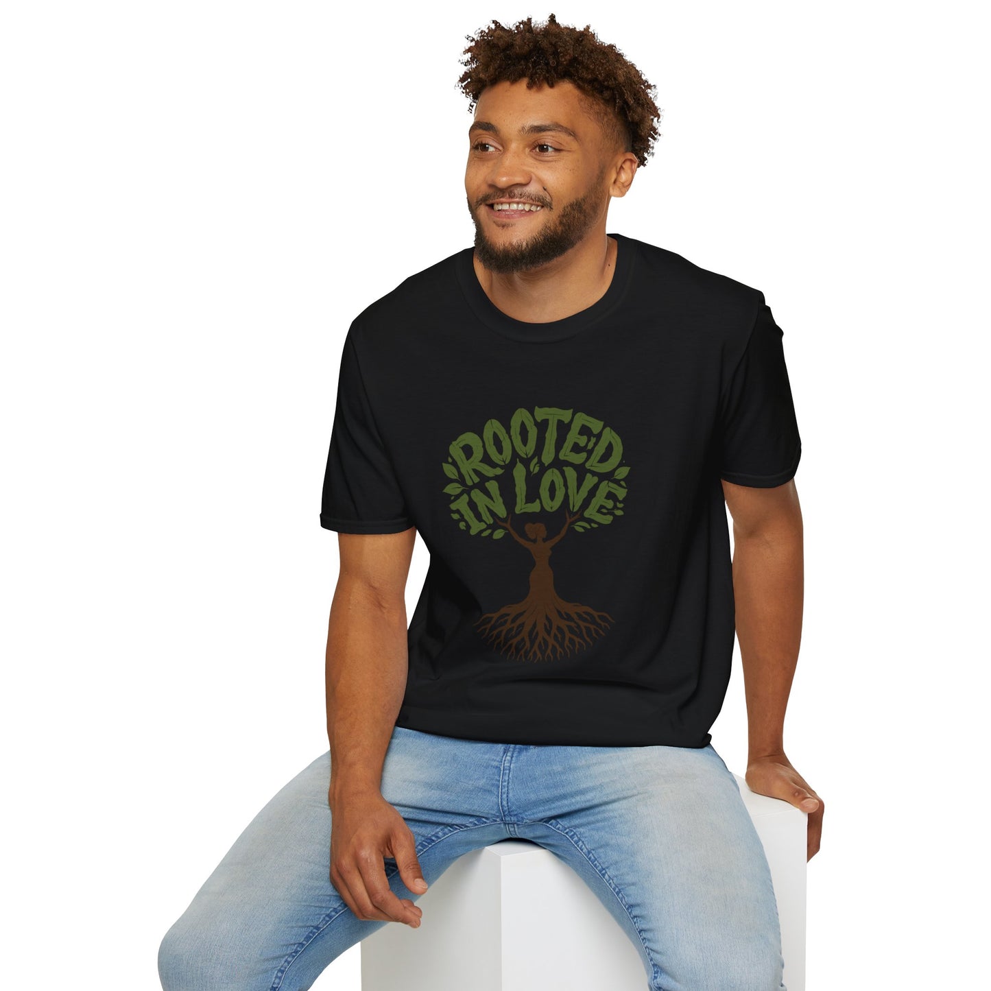 Rooted in Love T-Shirt — Nature Tree Graphic Tee