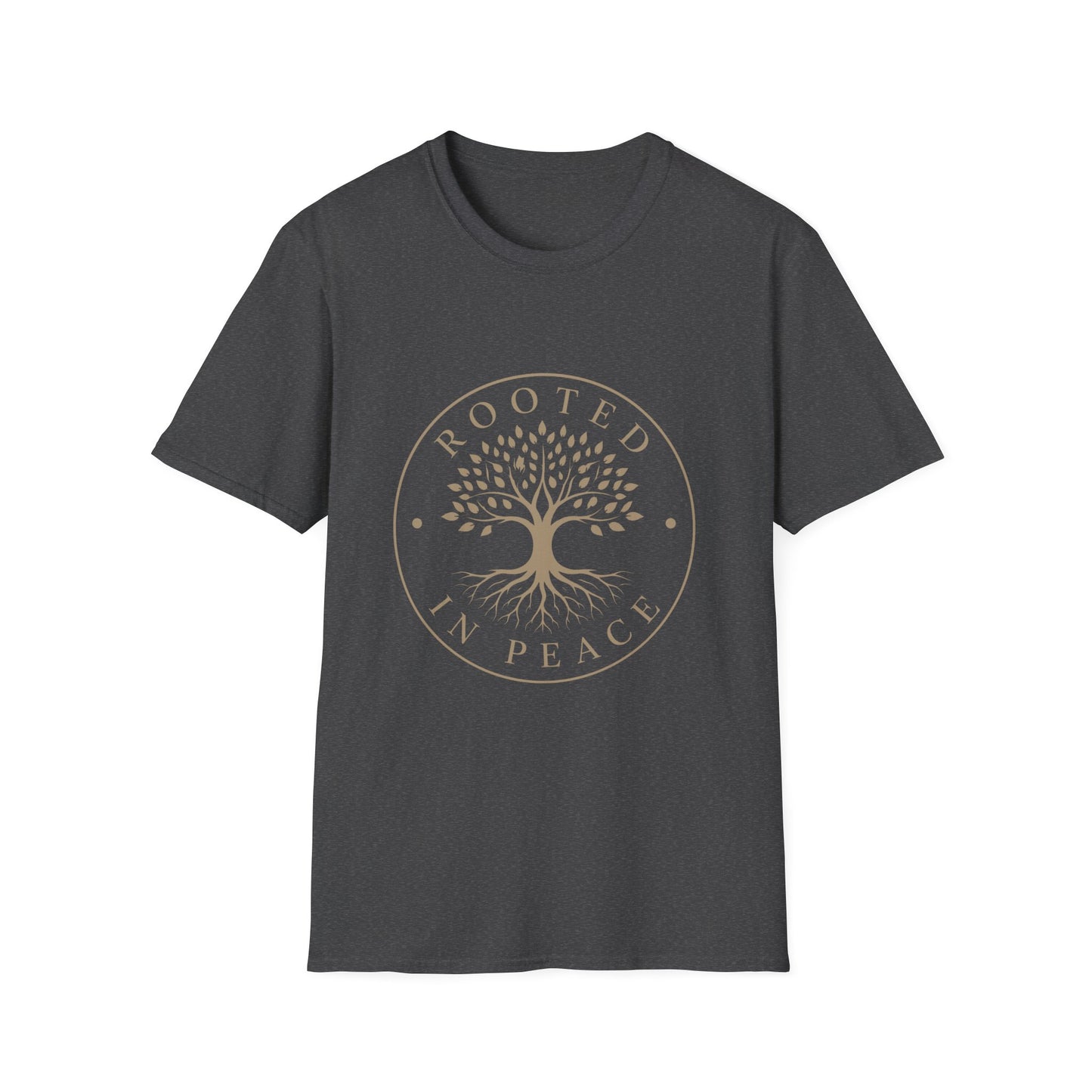 Rooted in Peace T-Shirt — Tree of Life Spiritual Graphic Tee