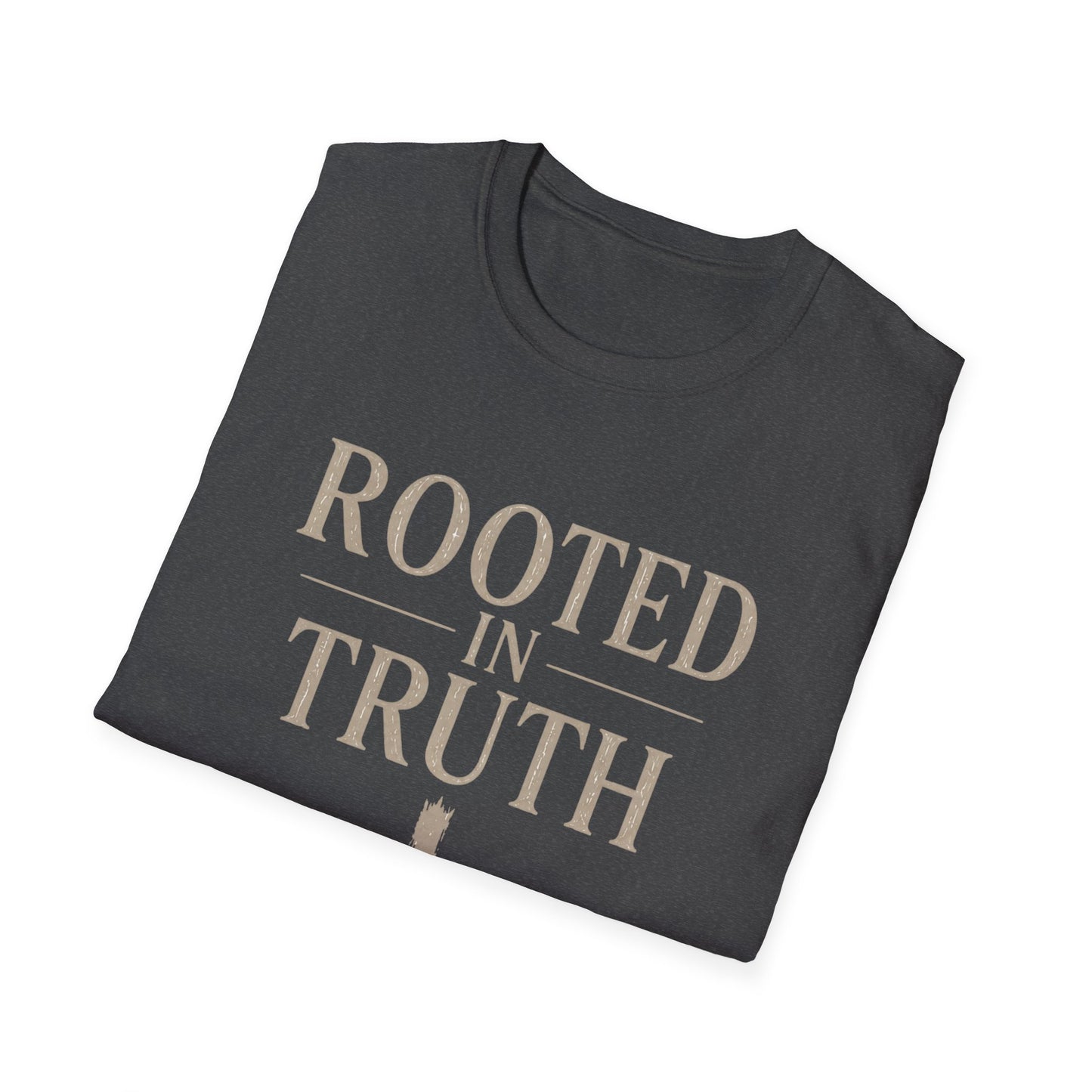 Rooted in Truth Tee — Christian Faith Graphic T-Shirt