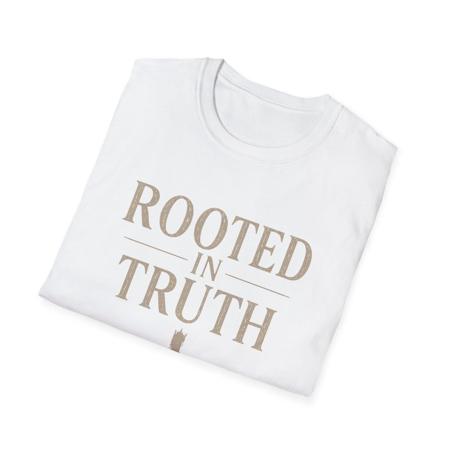 Rooted in Truth Tee — Christian Faith Graphic T-Shirt