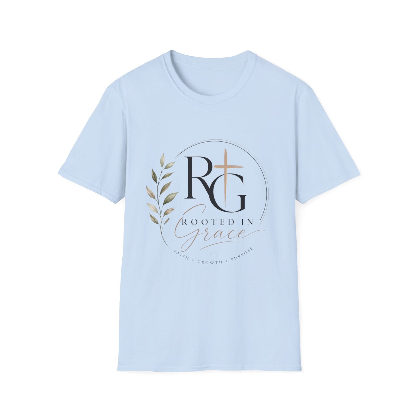 Church Logo T-Shirt — Restored by Grace Christian Tee