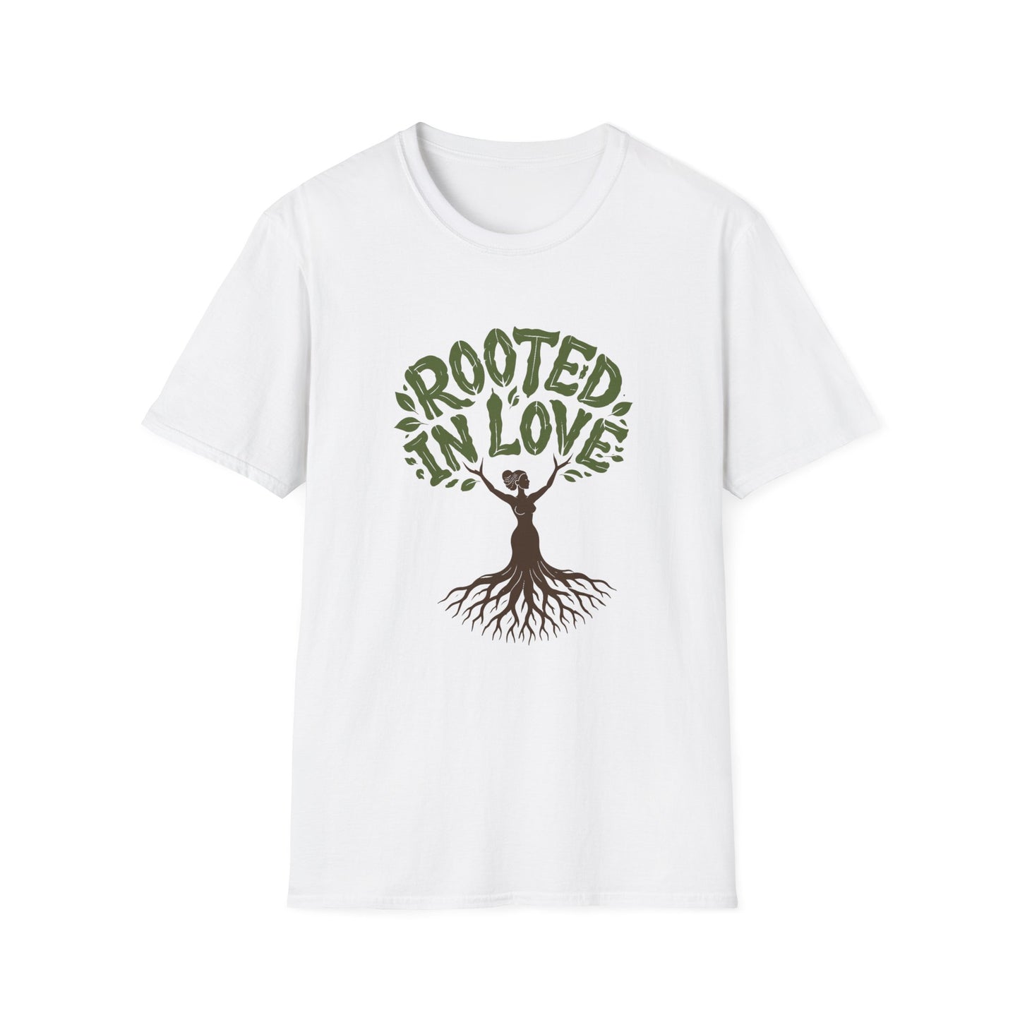 Rooted in Love T-Shirt — Nature Tree Graphic Tee