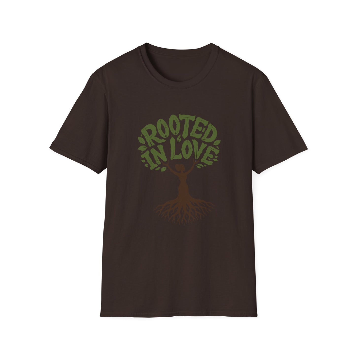 Rooted in Love T-Shirt — Nature Tree Graphic Tee