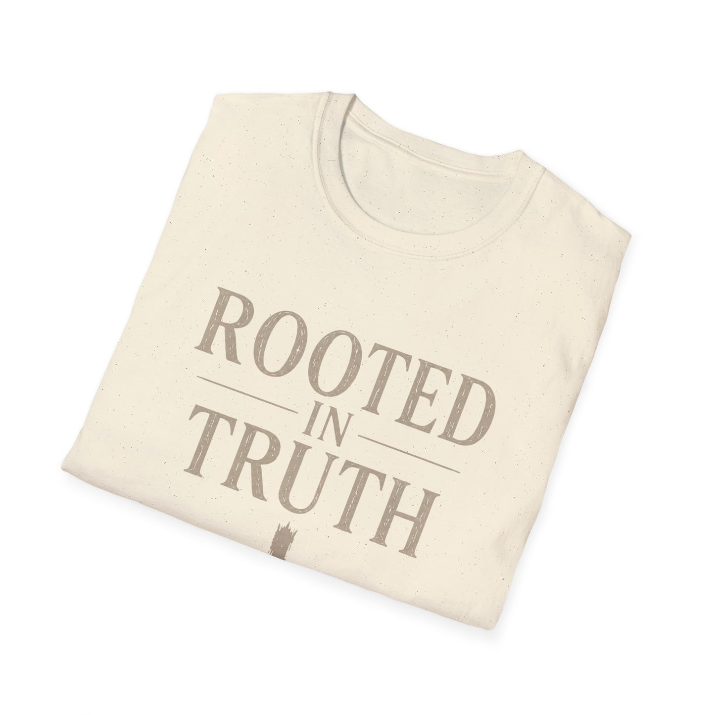 Rooted in Truth Tee — Christian Faith Graphic T-Shirt
