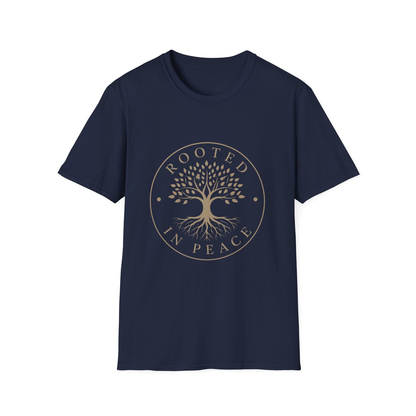 Rooted in Peace T-Shirt — Tree of Life Spiritual Graphic Tee