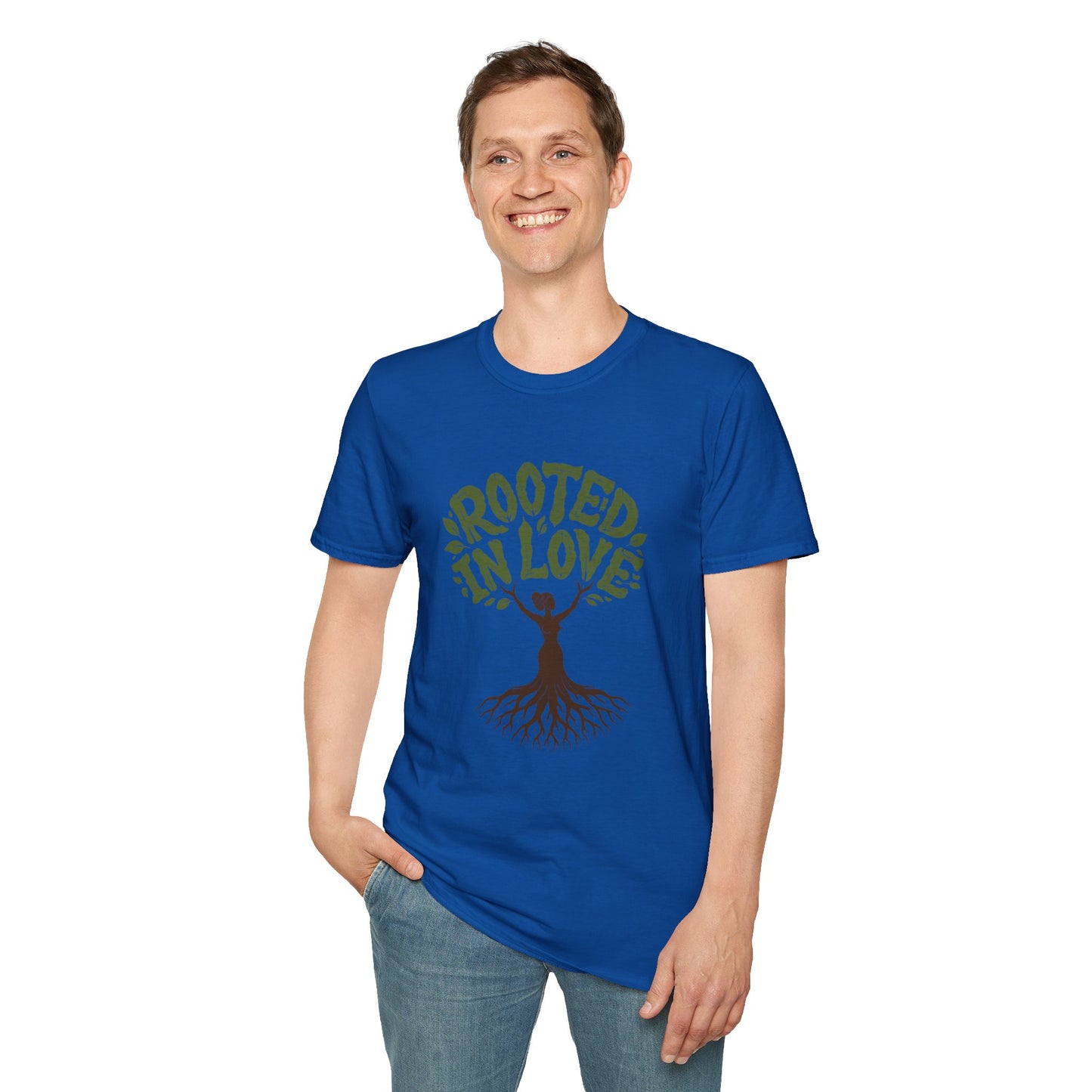 Rooted in Love T-Shirt — Nature Tree Graphic Tee