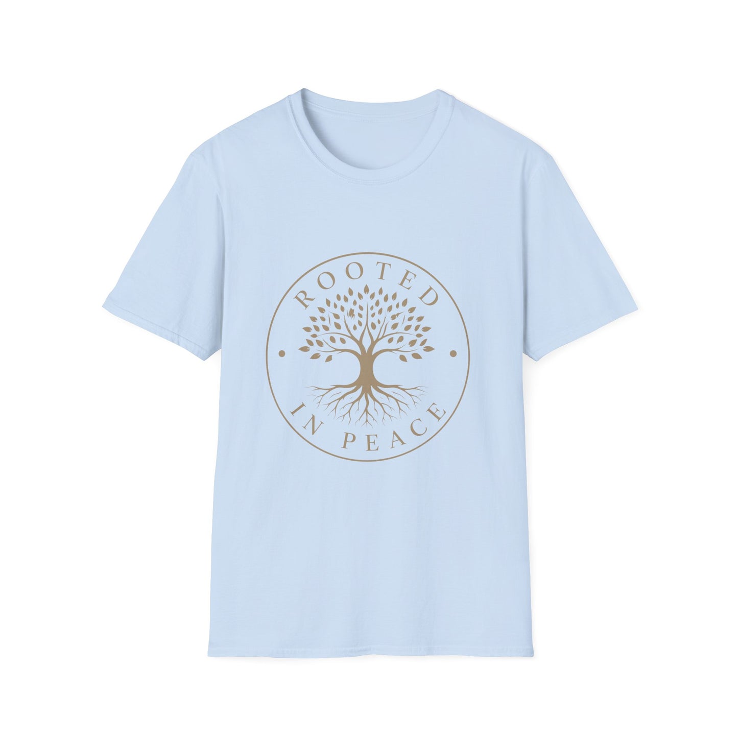 Rooted in Peace T-Shirt — Tree of Life Spiritual Graphic Tee