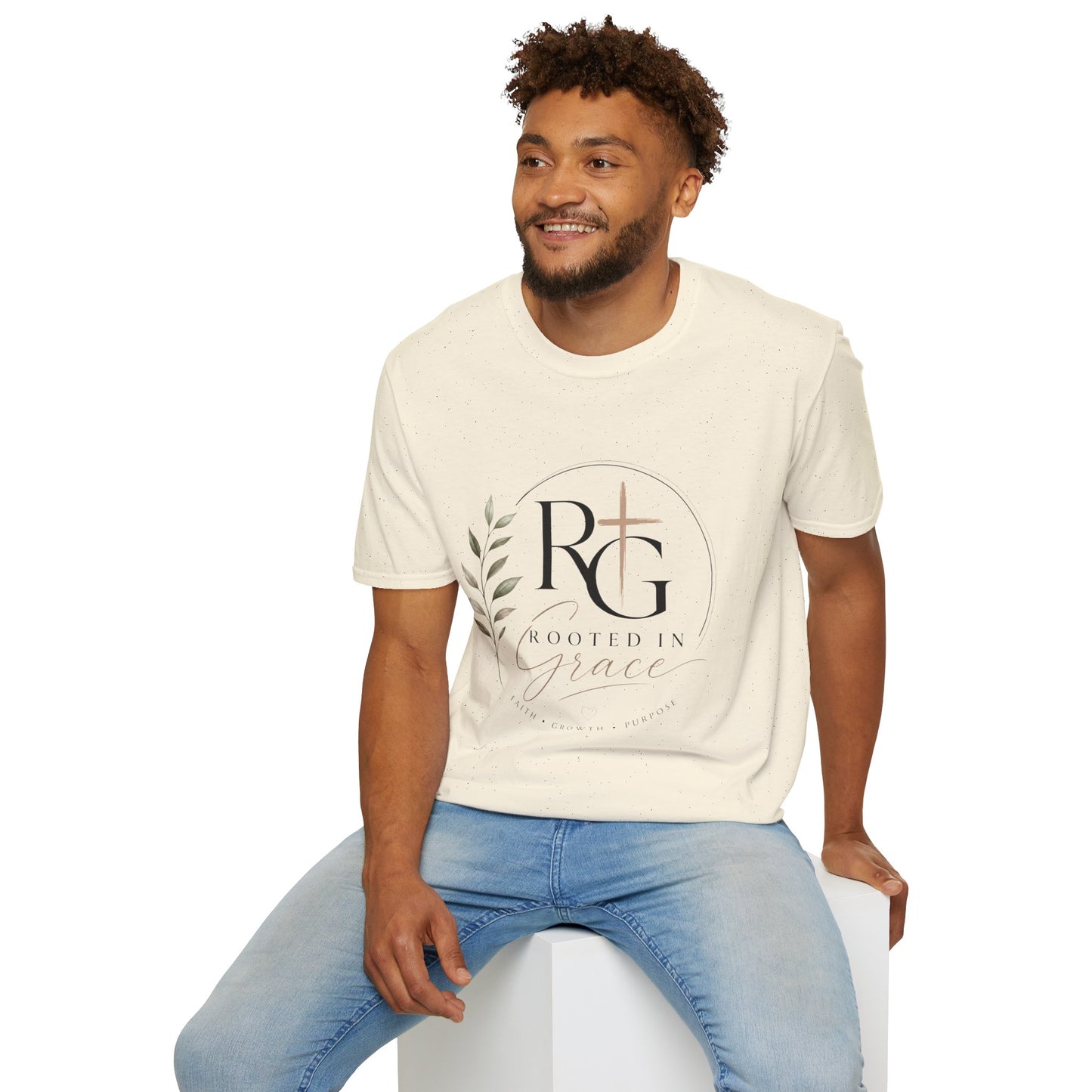 Church Logo T-Shirt — Restored by Grace Christian Tee
