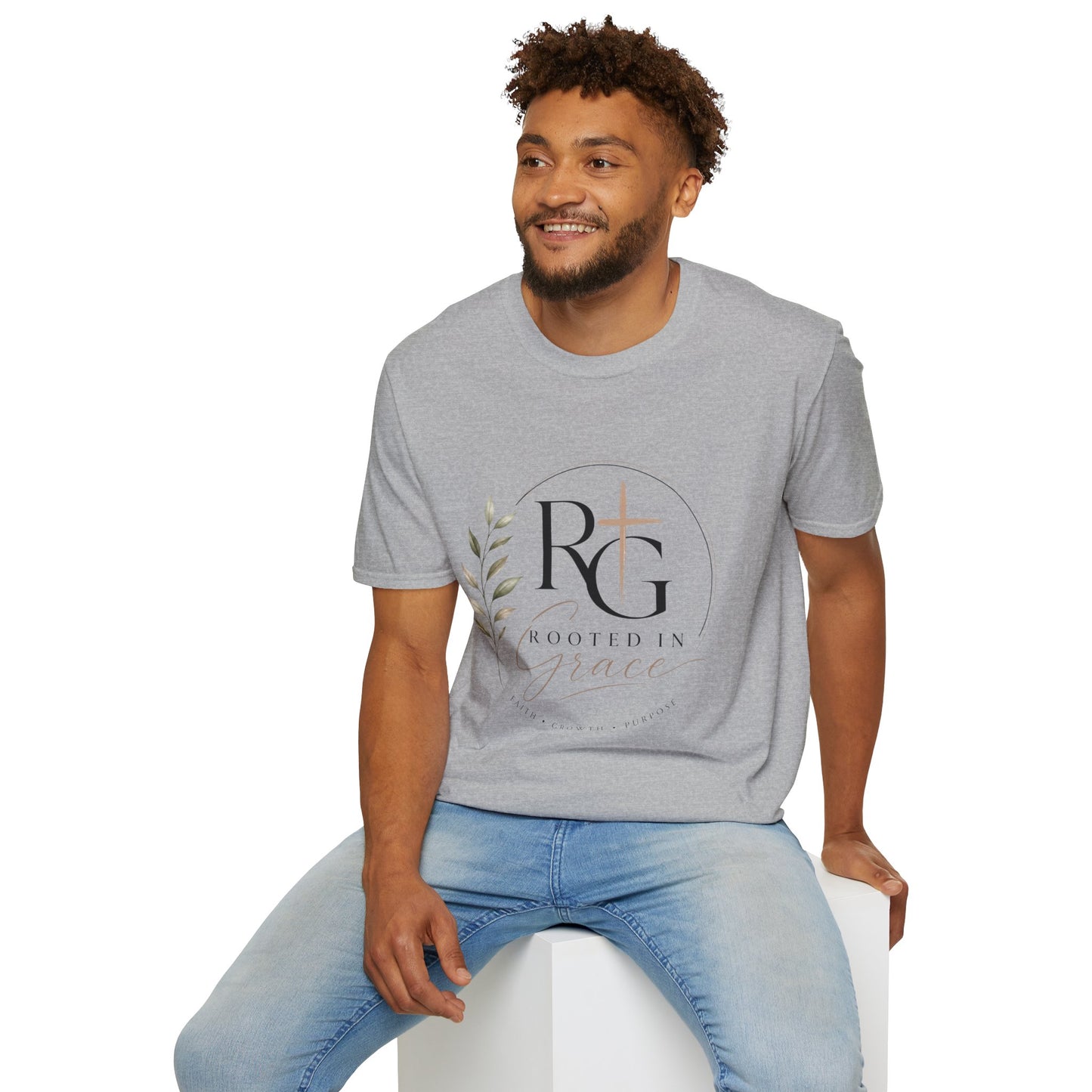 Church Logo T-Shirt — Restored by Grace Christian Tee