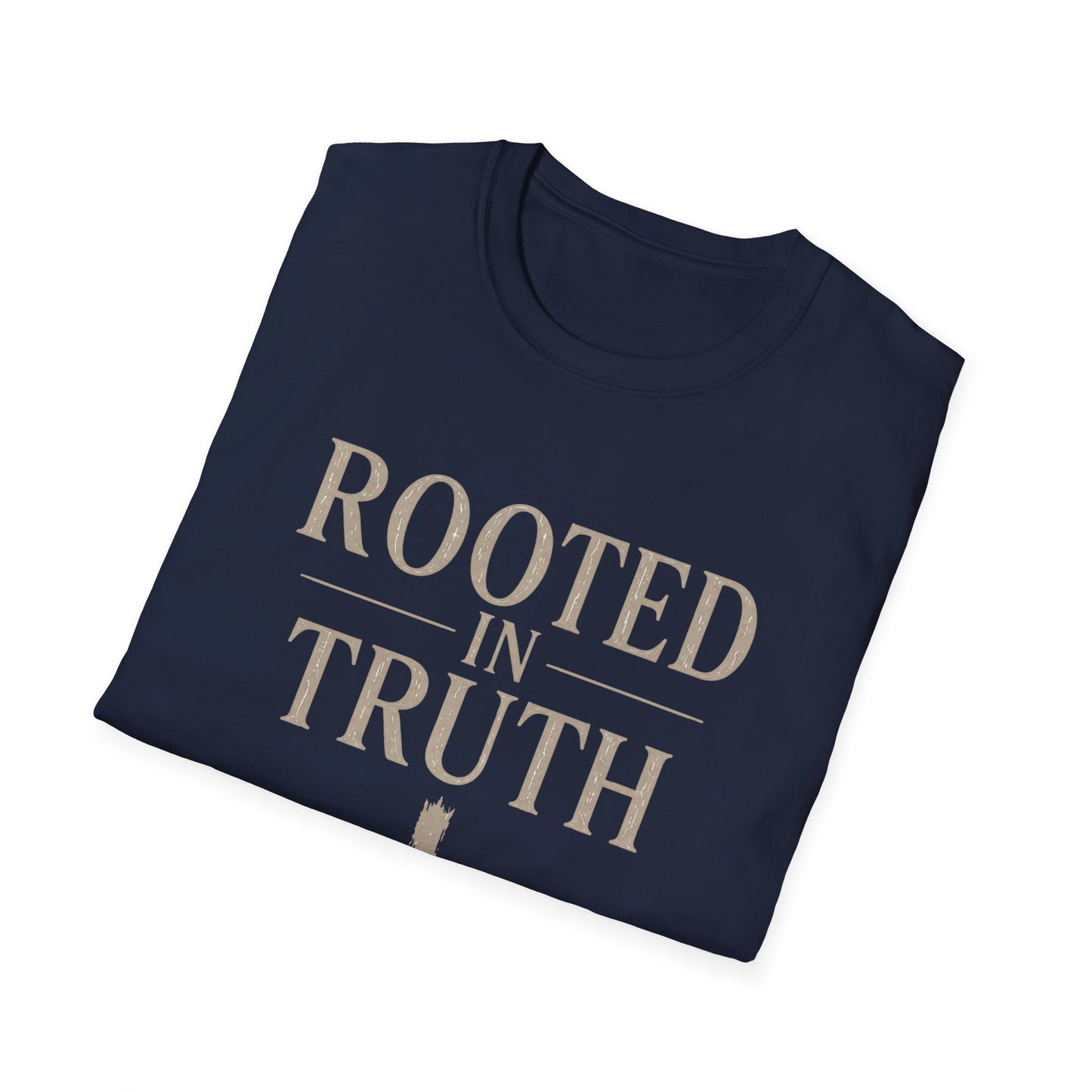 Rooted in Truth Tee — Christian Faith Graphic T-Shirt