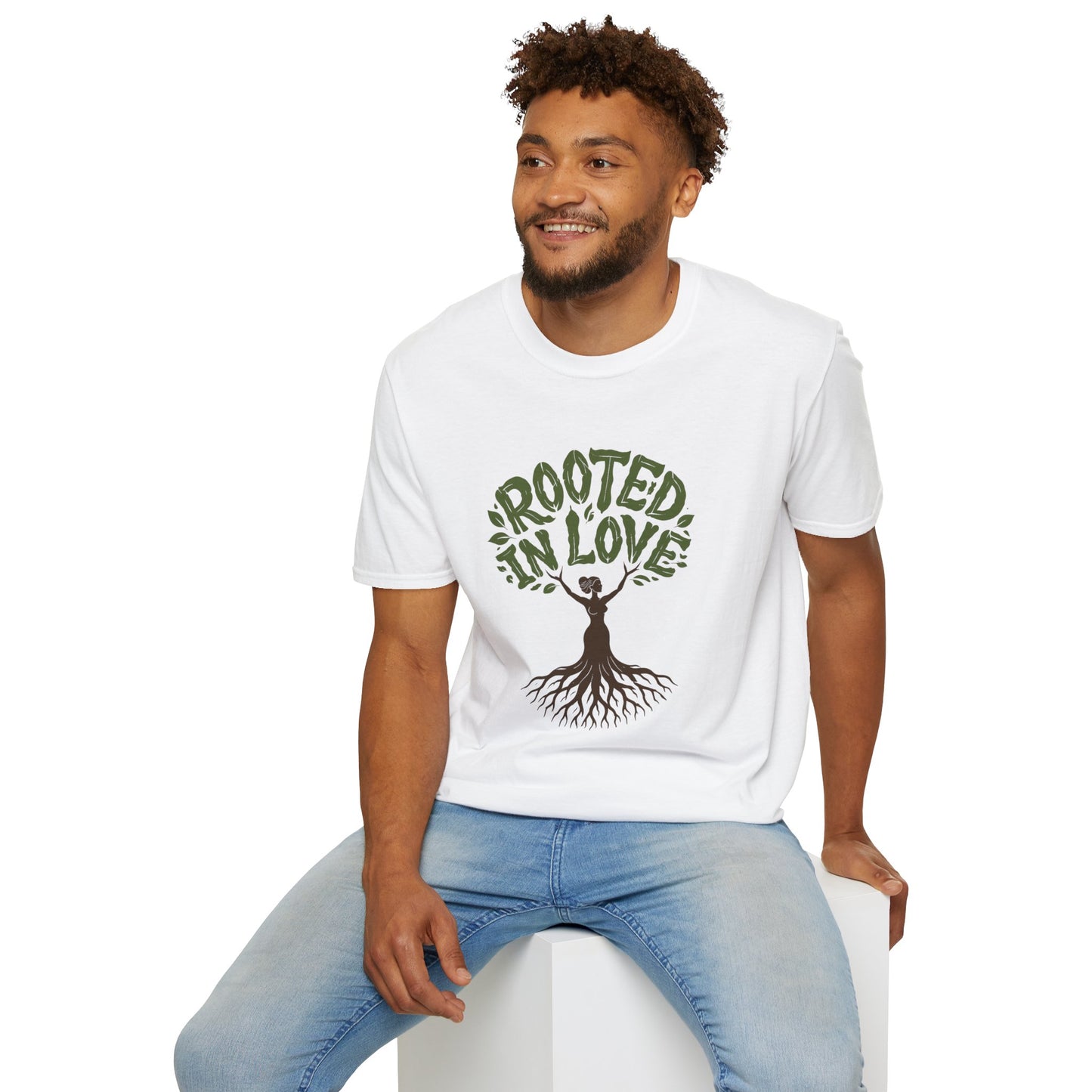 Rooted in Love T-Shirt — Nature Tree Graphic Tee