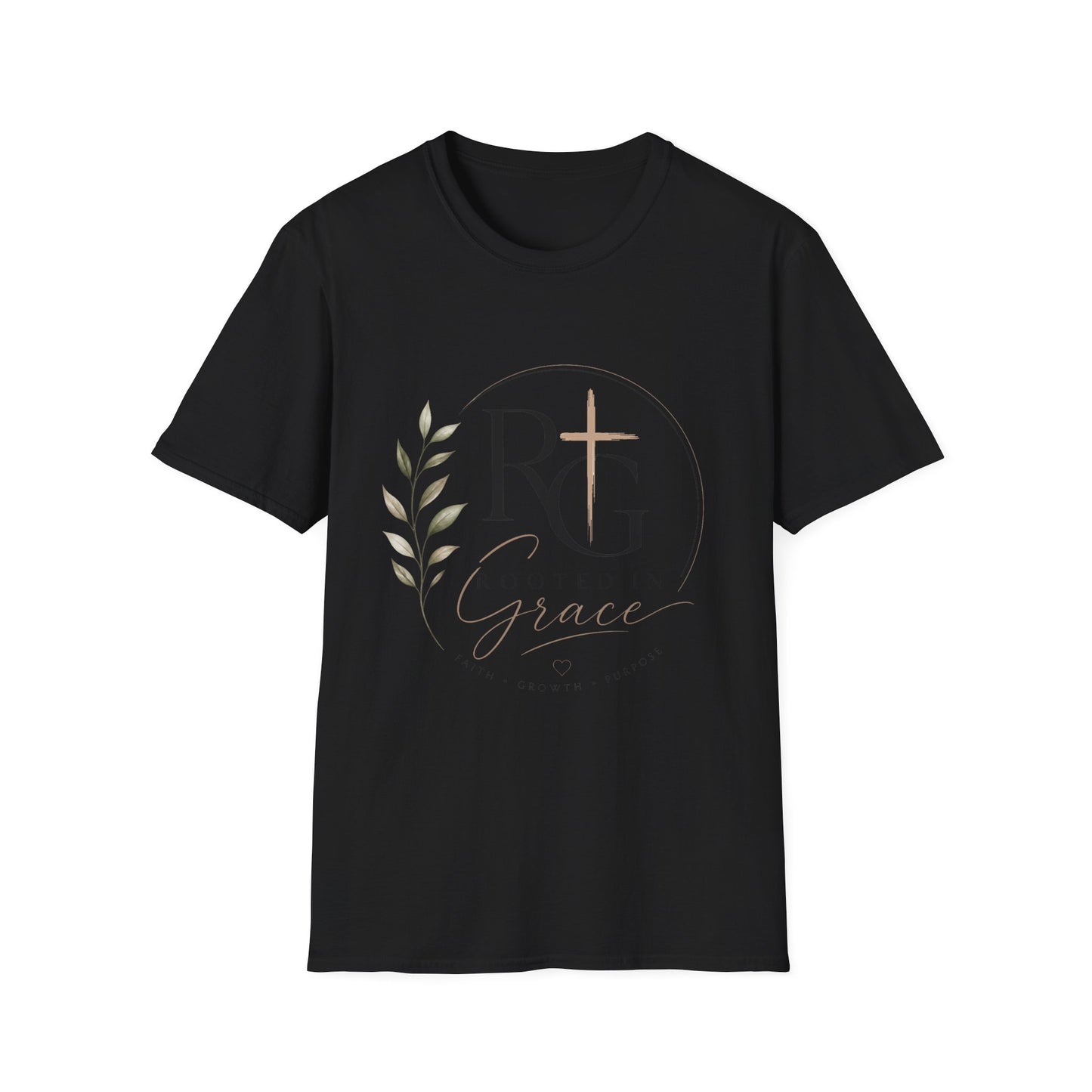 Church Logo T-Shirt — Restored by Grace Christian Tee
