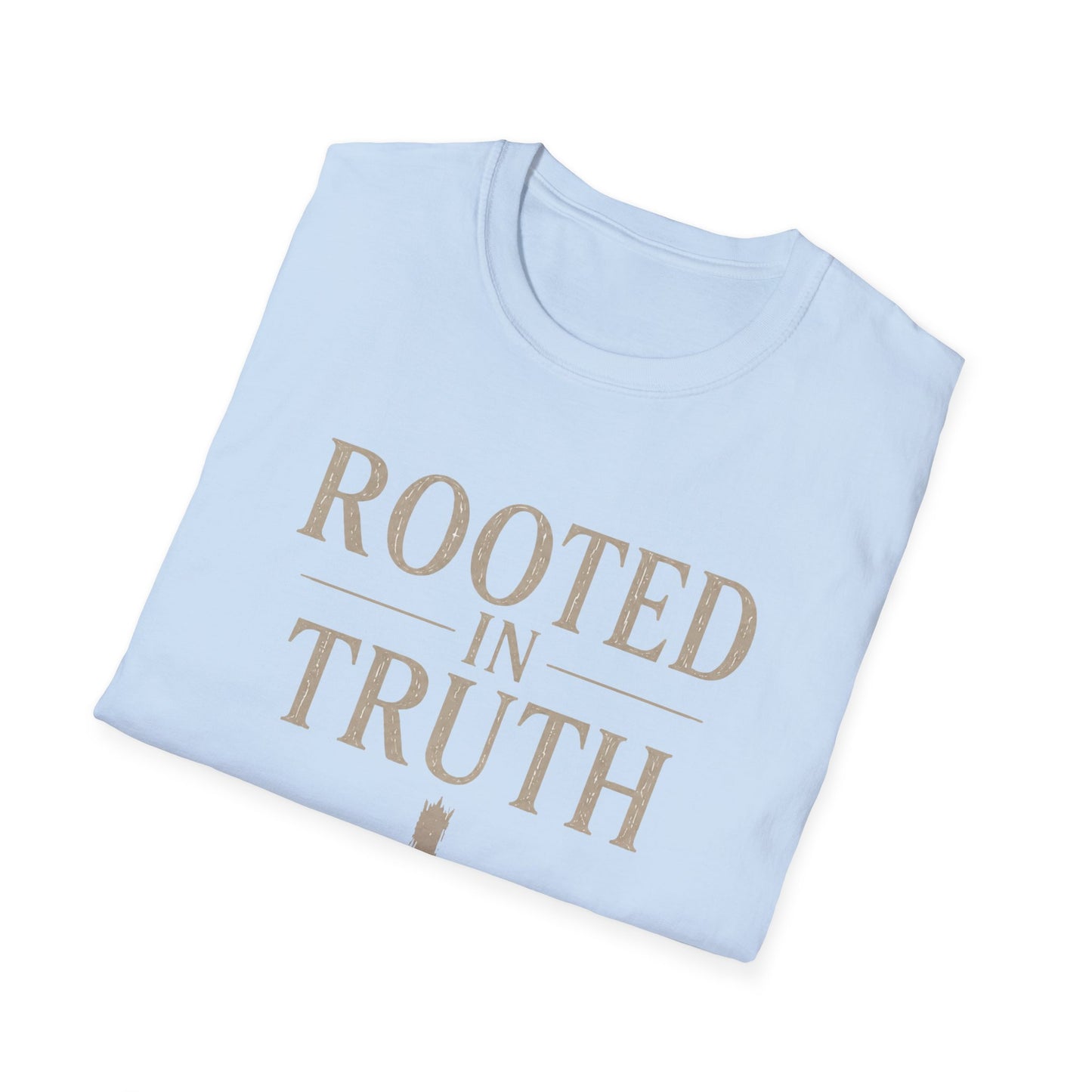 Rooted in Truth Tee — Christian Faith Graphic T-Shirt