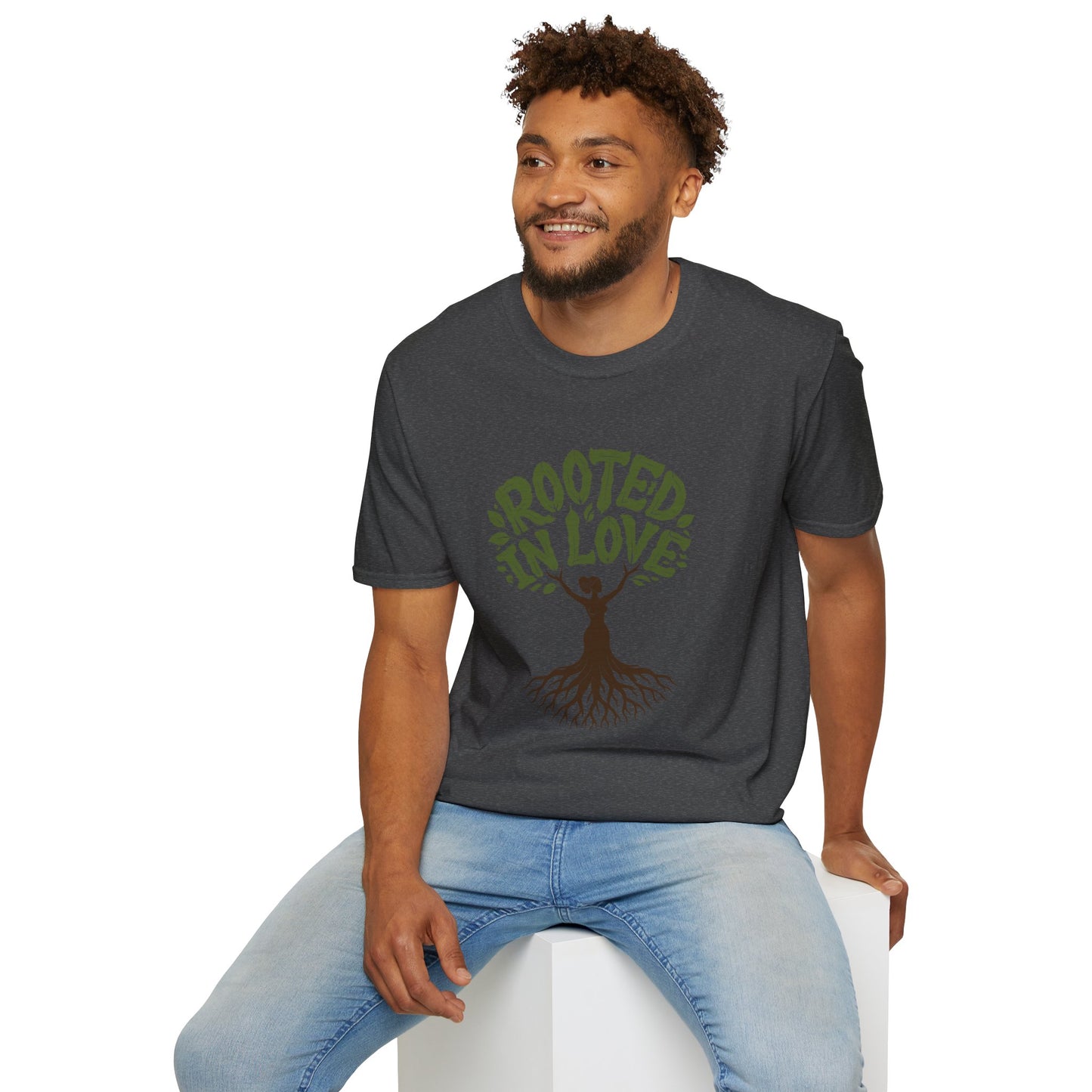 Rooted in Love T-Shirt — Nature Tree Graphic Tee