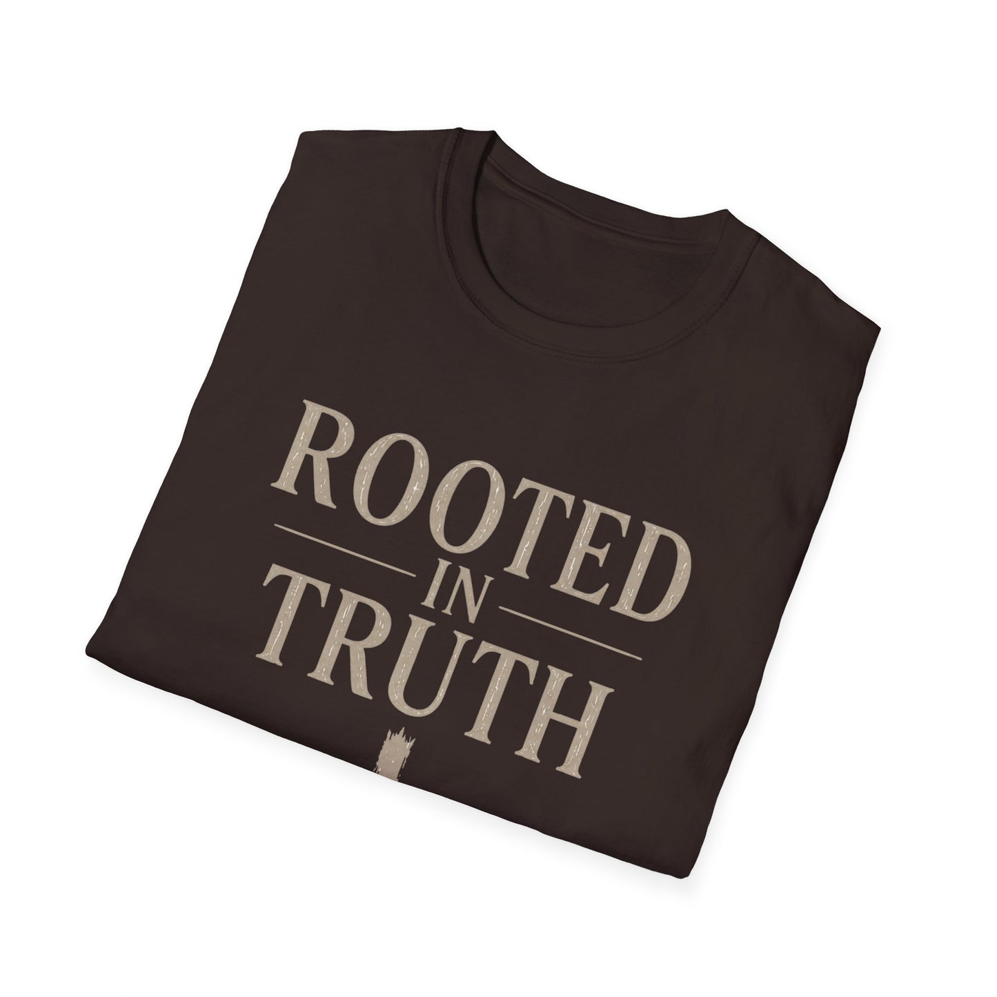 Rooted in Truth Tee — Christian Faith Graphic T-Shirt