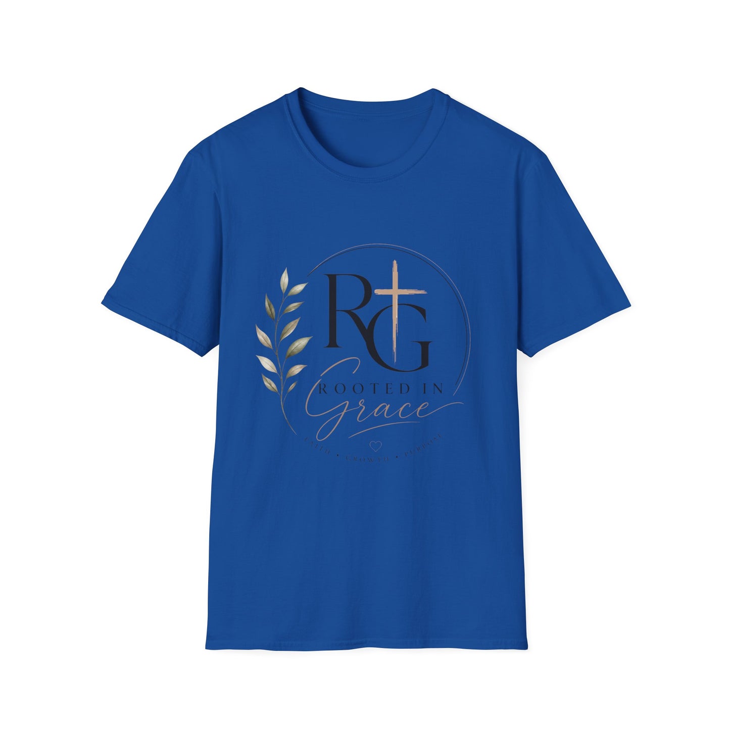 Church Logo T-Shirt — Restored by Grace Christian Tee