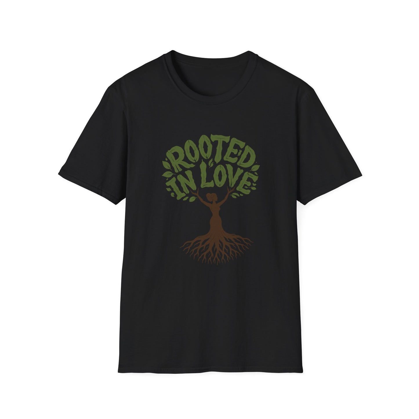 Rooted in Love T-Shirt — Nature Tree Graphic Tee