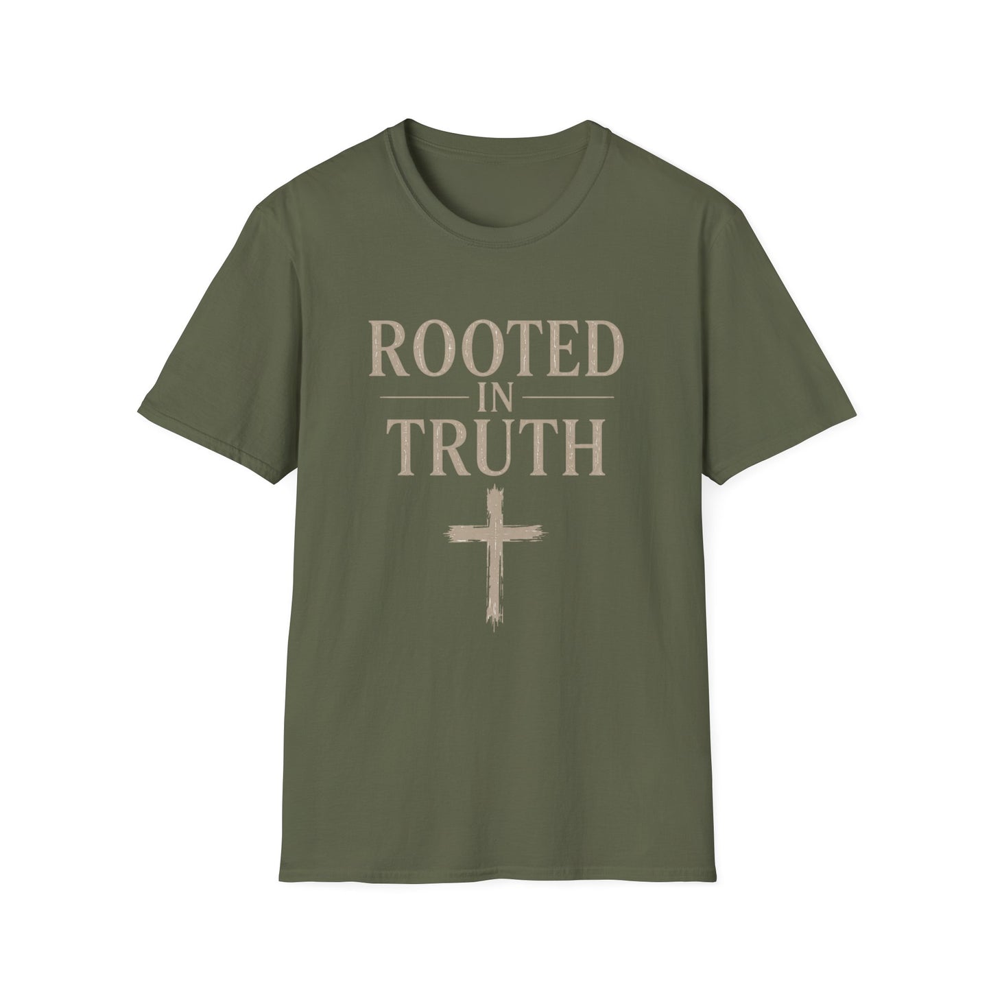 Rooted in Truth Tee — Christian Faith Graphic T-Shirt