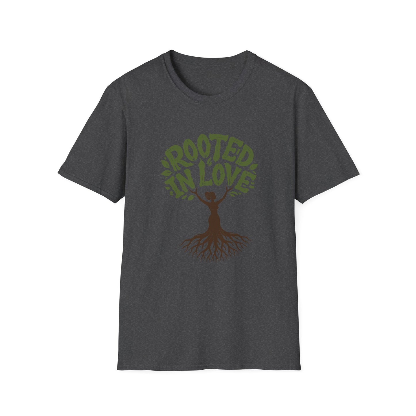 Rooted in Love T-Shirt — Nature Tree Graphic Tee