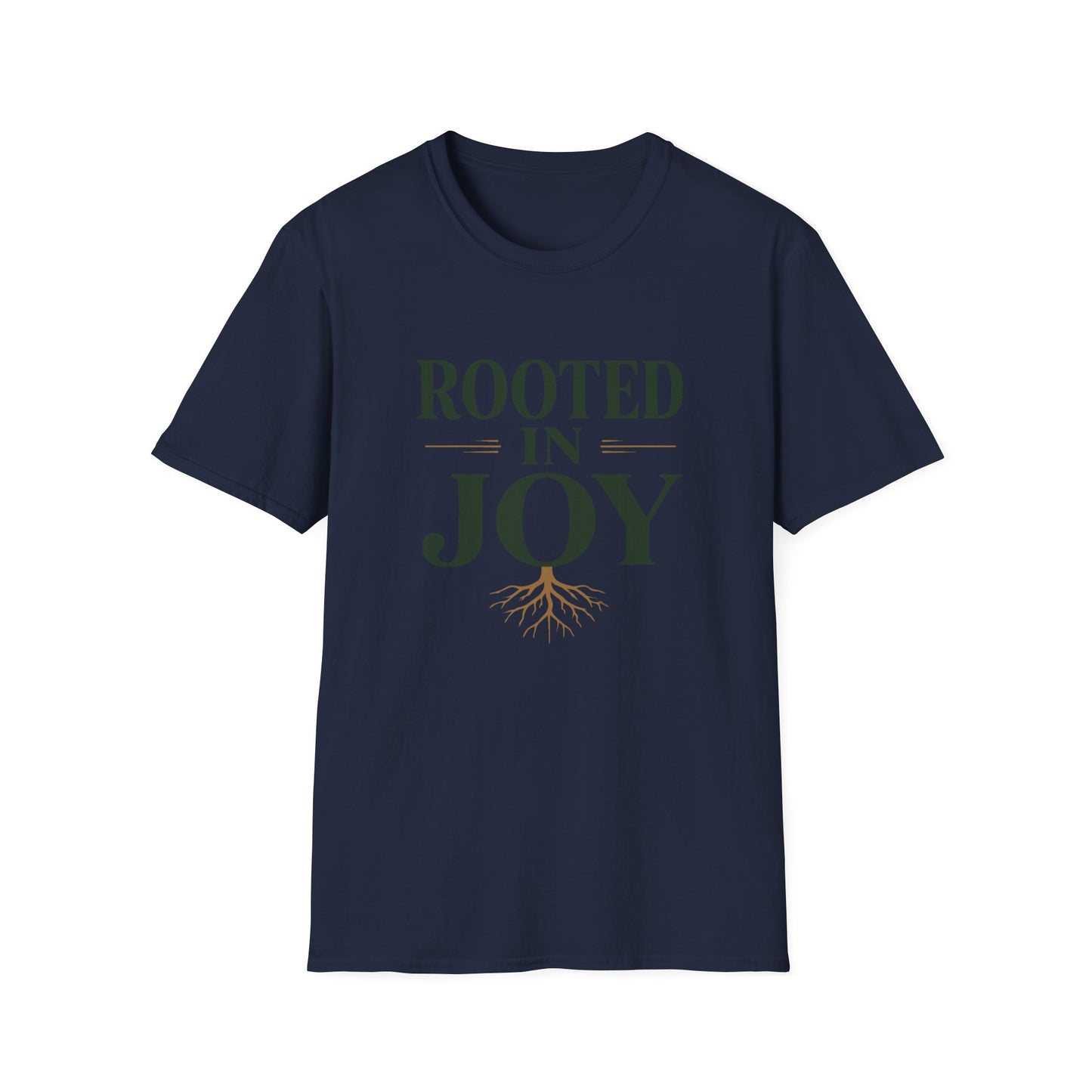 Rooted in Joy T-Shirt – Inspirational Faith & Gratitude Tee