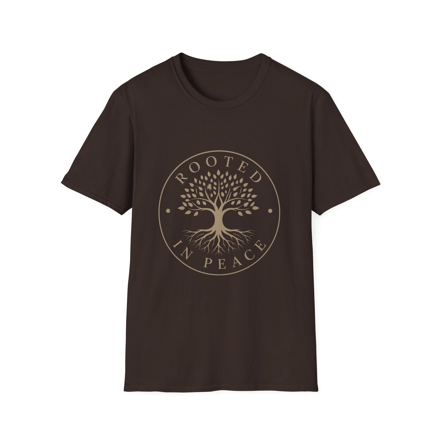 Rooted in Peace T-Shirt — Tree of Life Spiritual Graphic Tee