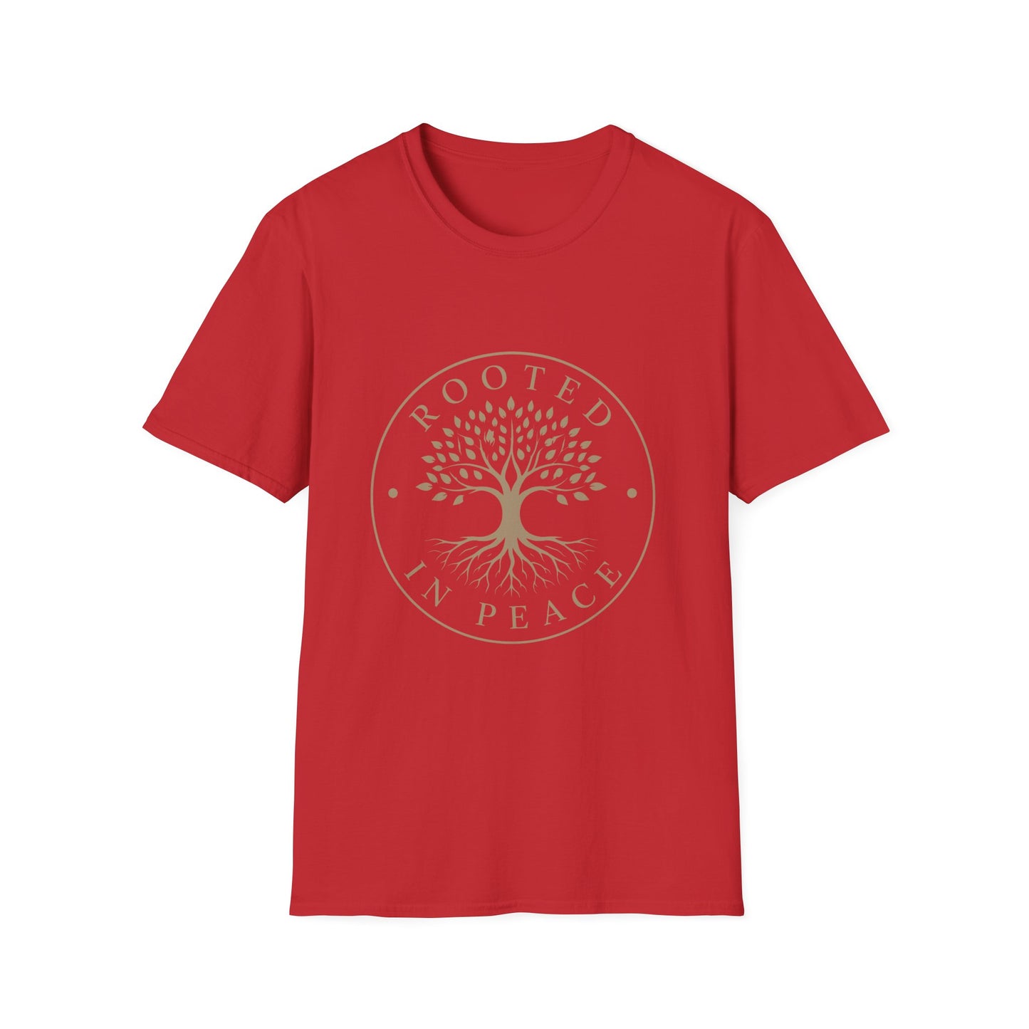Rooted in Peace T-Shirt — Tree of Life Spiritual Graphic Tee