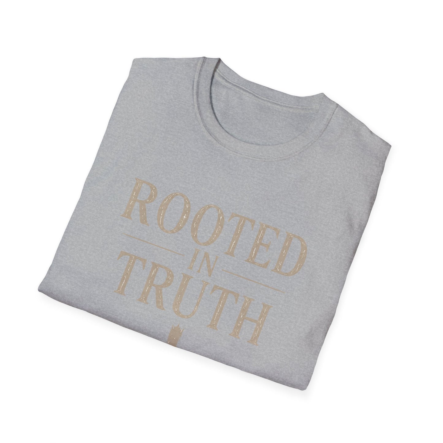 Rooted in Truth Tee — Christian Faith Graphic T-Shirt