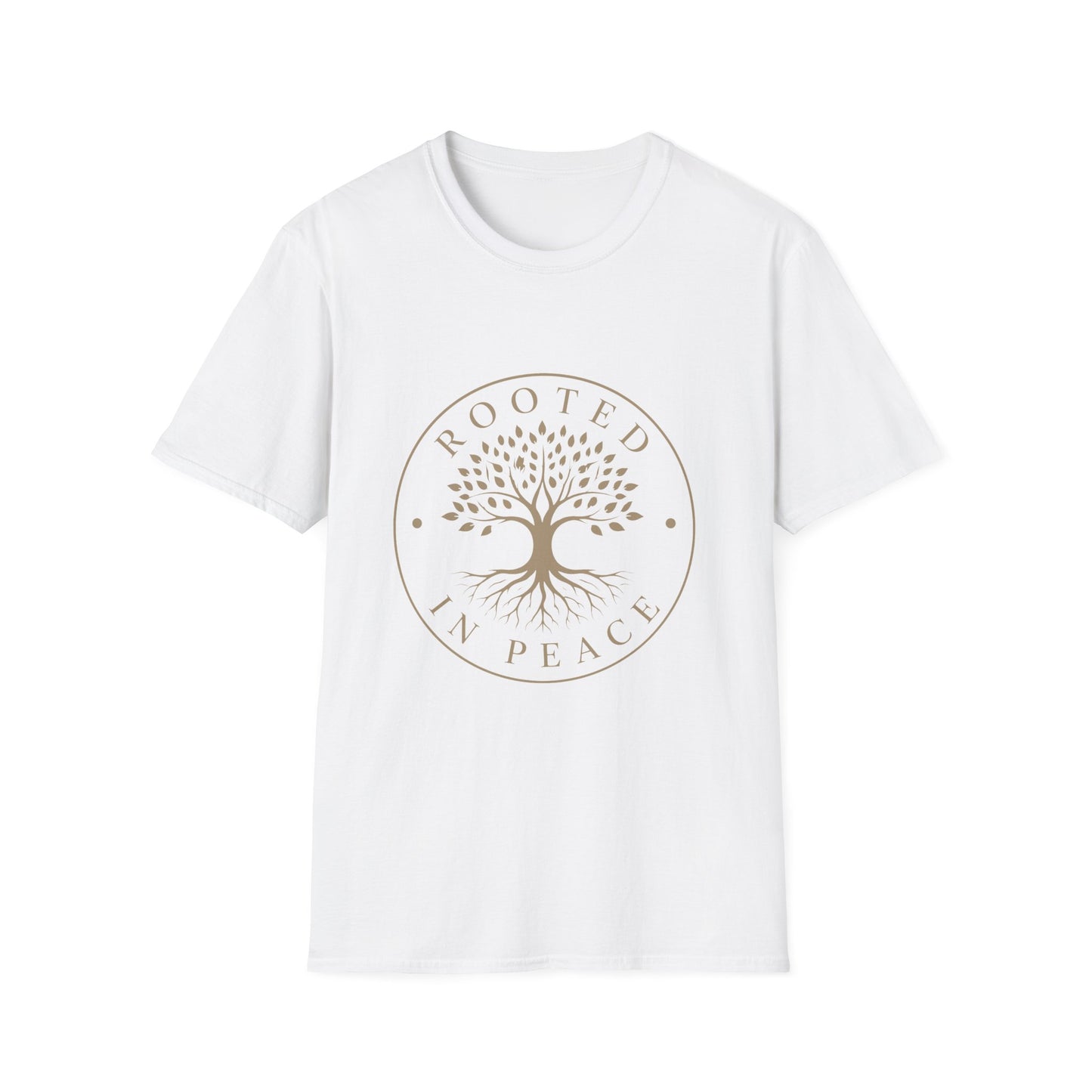Rooted in Peace T-Shirt — Tree of Life Spiritual Graphic Tee