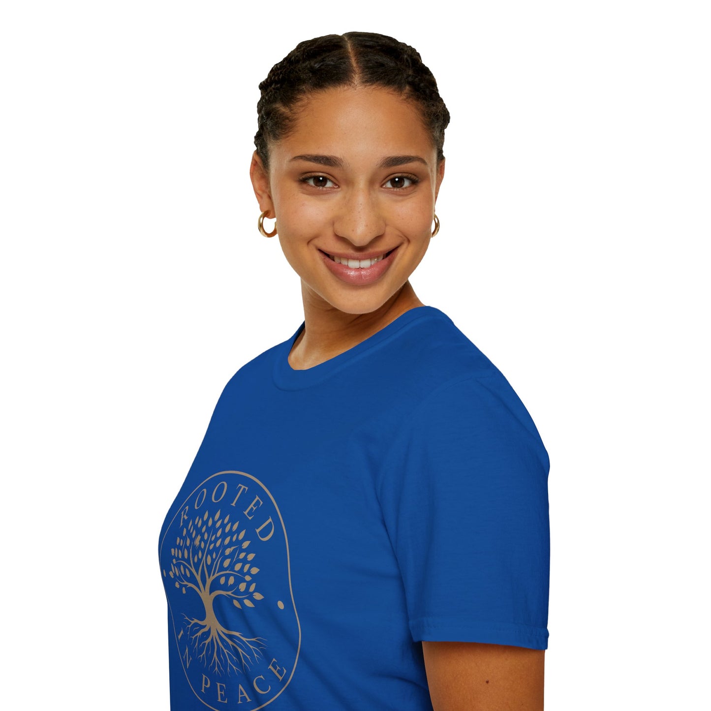 Rooted in Peace T-Shirt — Tree of Life Spiritual Graphic Tee