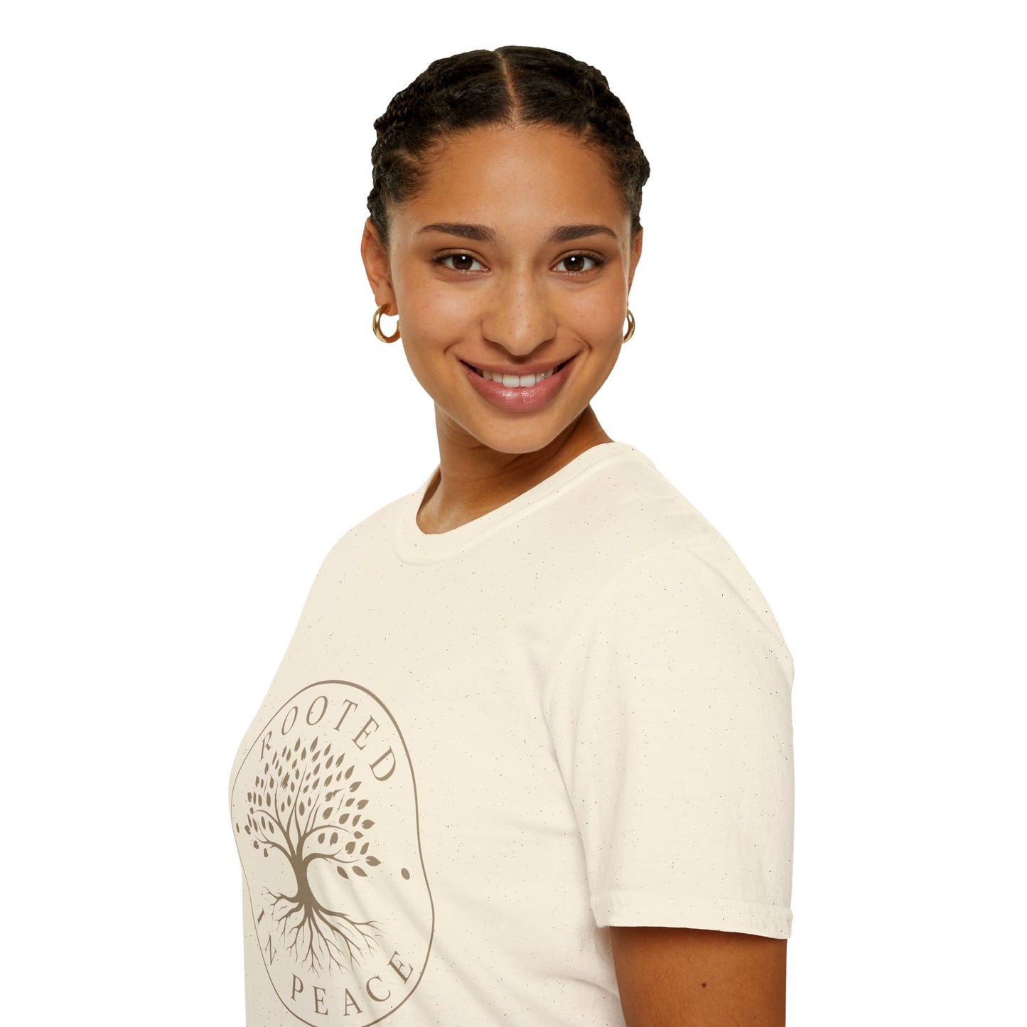 Rooted in Peace T-Shirt — Tree of Life Spiritual Graphic Tee