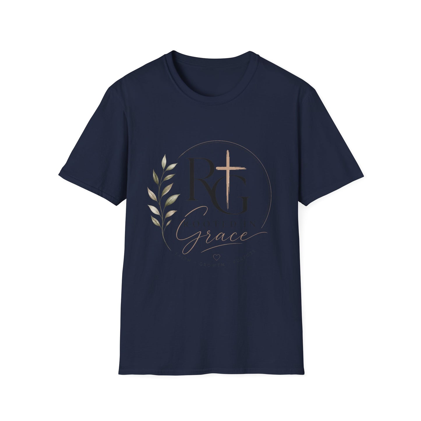 Church Logo T-Shirt — Restored by Grace Christian Tee