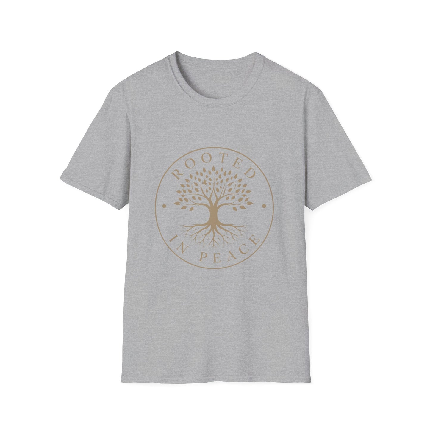 Rooted in Peace T-Shirt — Tree of Life Spiritual Graphic Tee