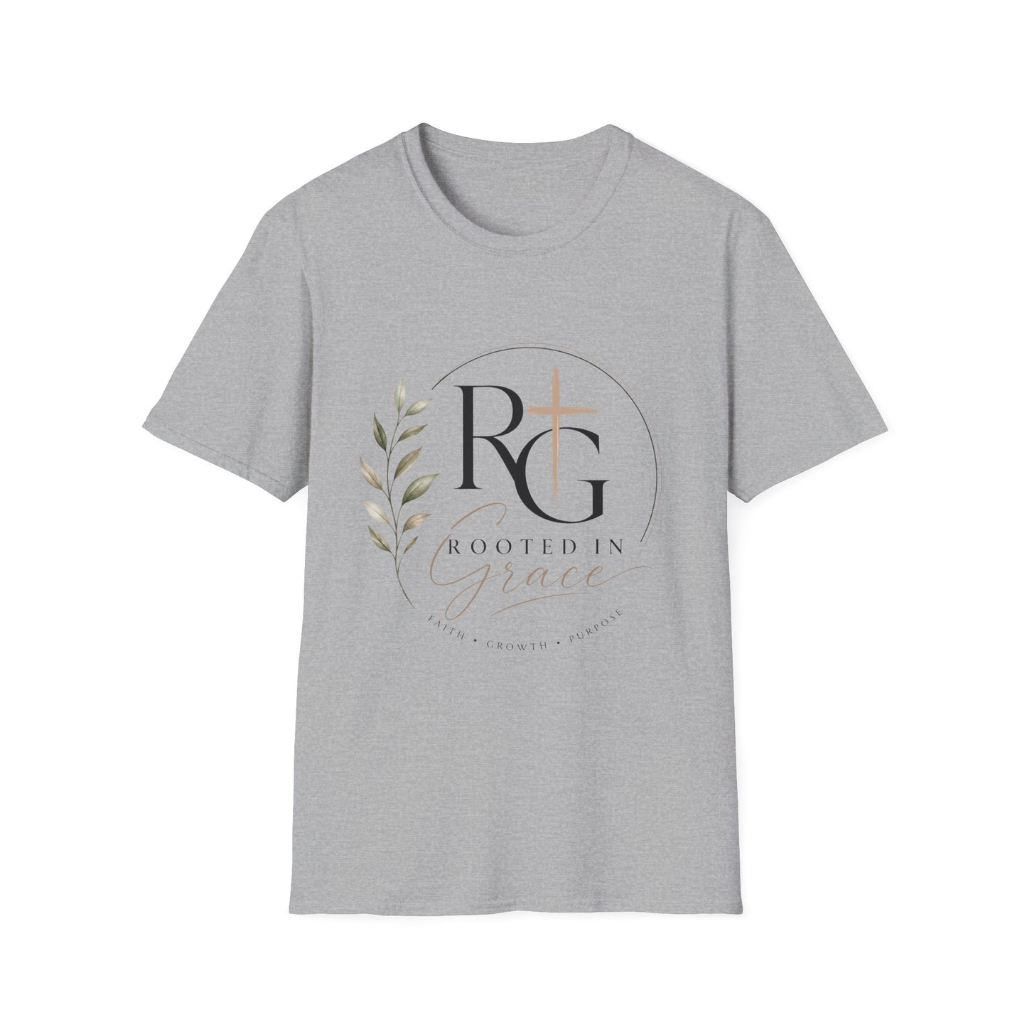 Church Logo T-Shirt — Restored by Grace Christian Tee