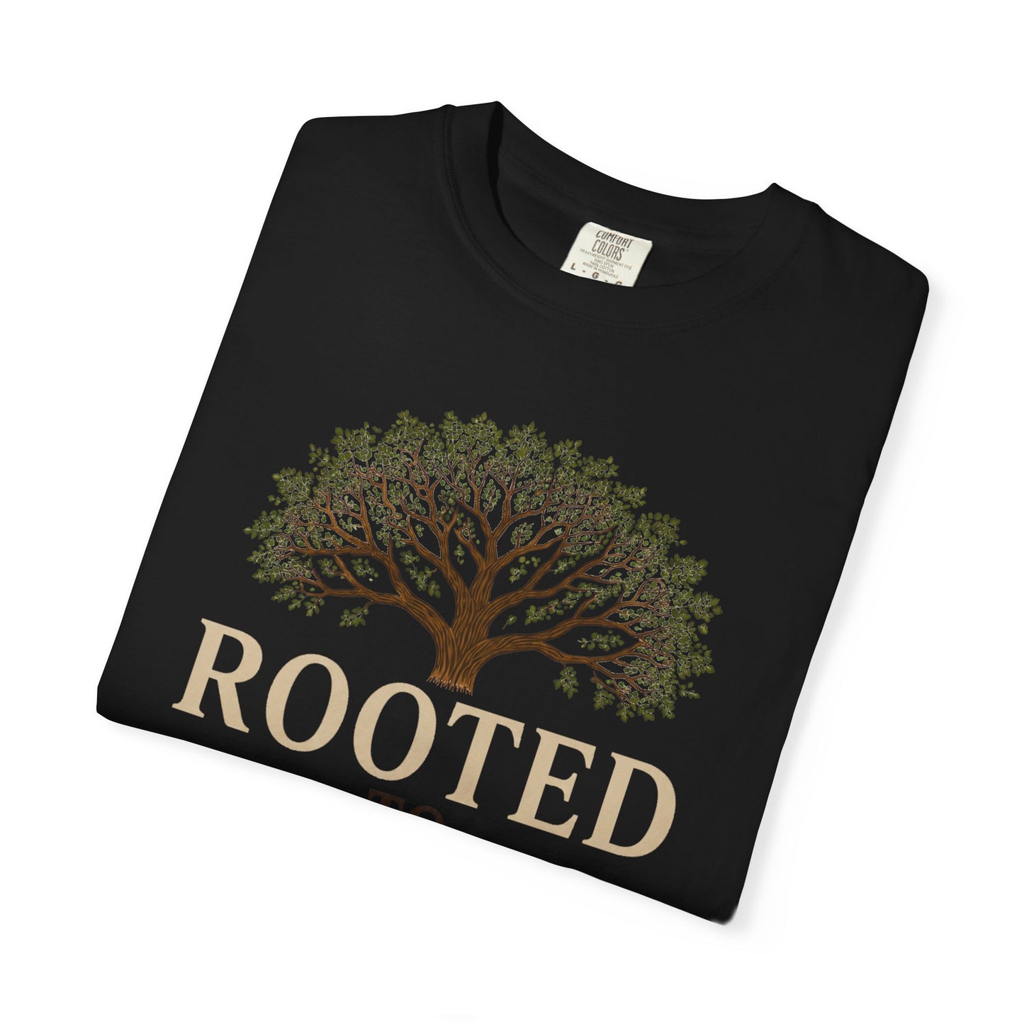 Rooted to Rise T-Shirt — Inspirational Tree of Life Tee