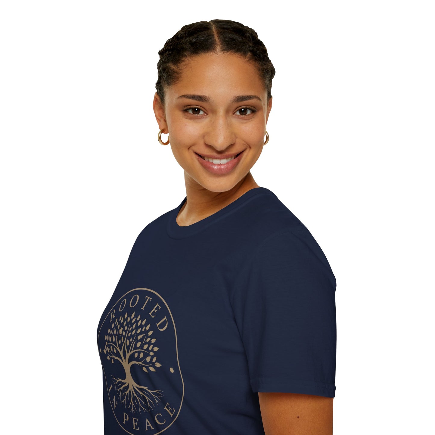 Rooted in Peace T-Shirt — Tree of Life Spiritual Graphic Tee