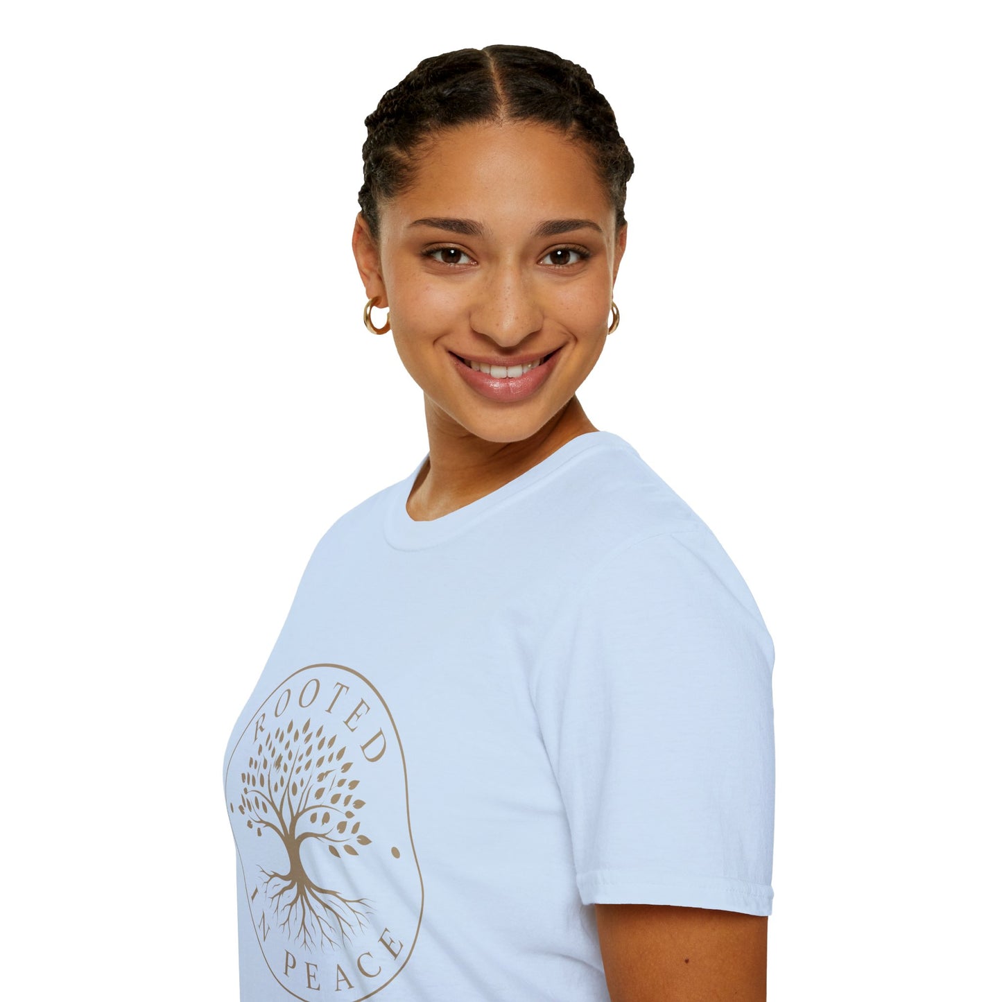 Rooted in Peace T-Shirt — Tree of Life Spiritual Graphic Tee