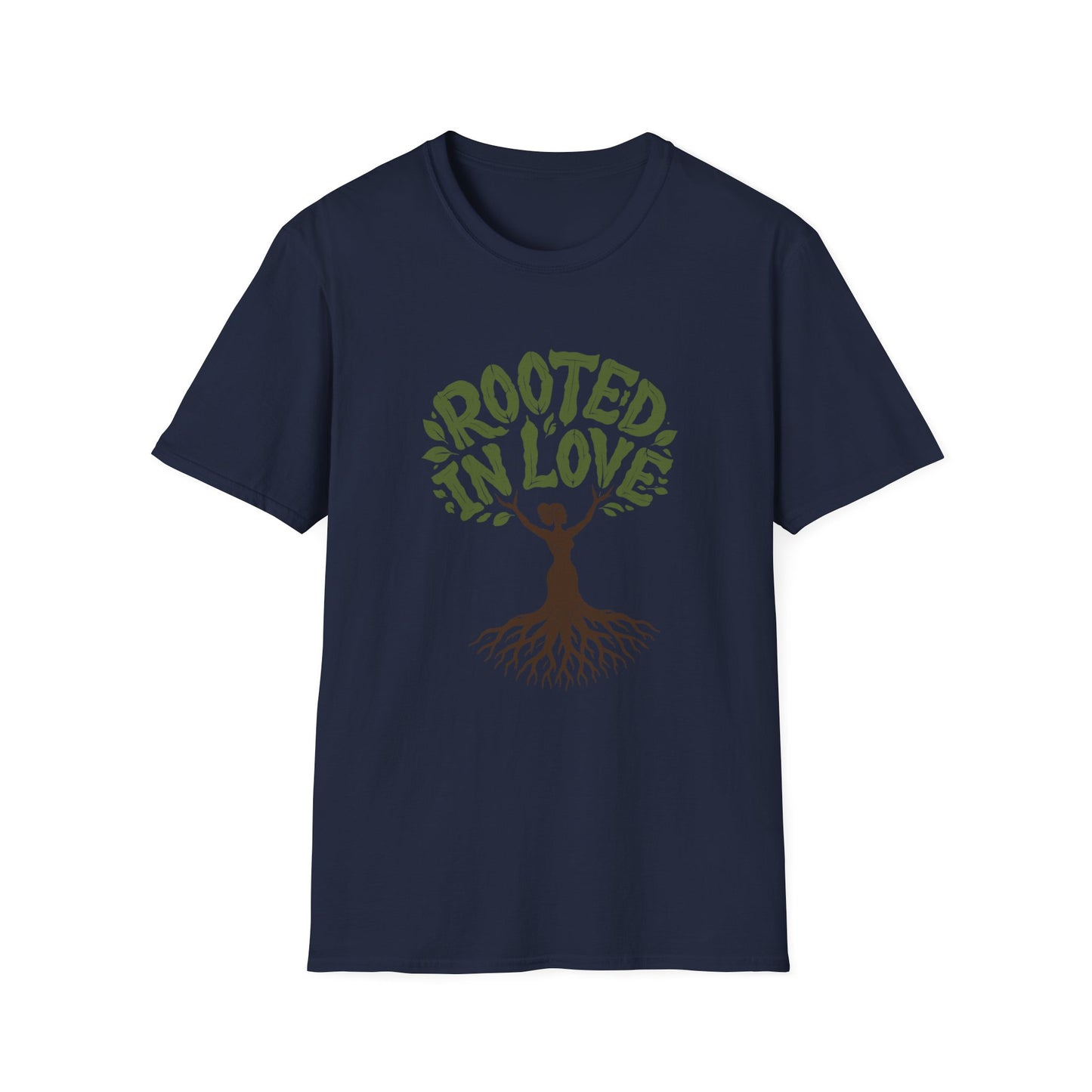 Rooted in Love T-Shirt — Nature Tree Graphic Tee