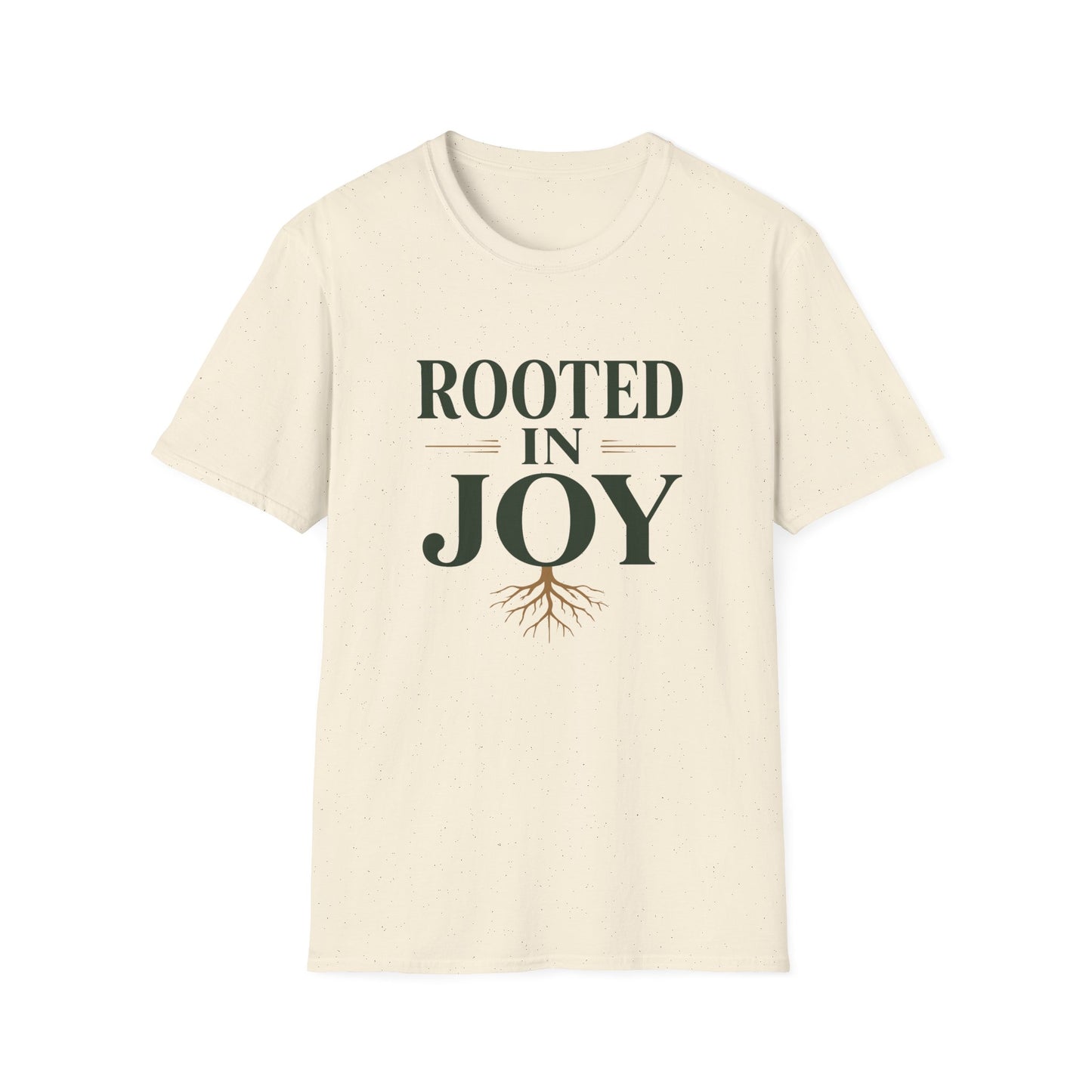 Rooted in Joy T-Shirt – Inspirational Faith & Gratitude Tee
