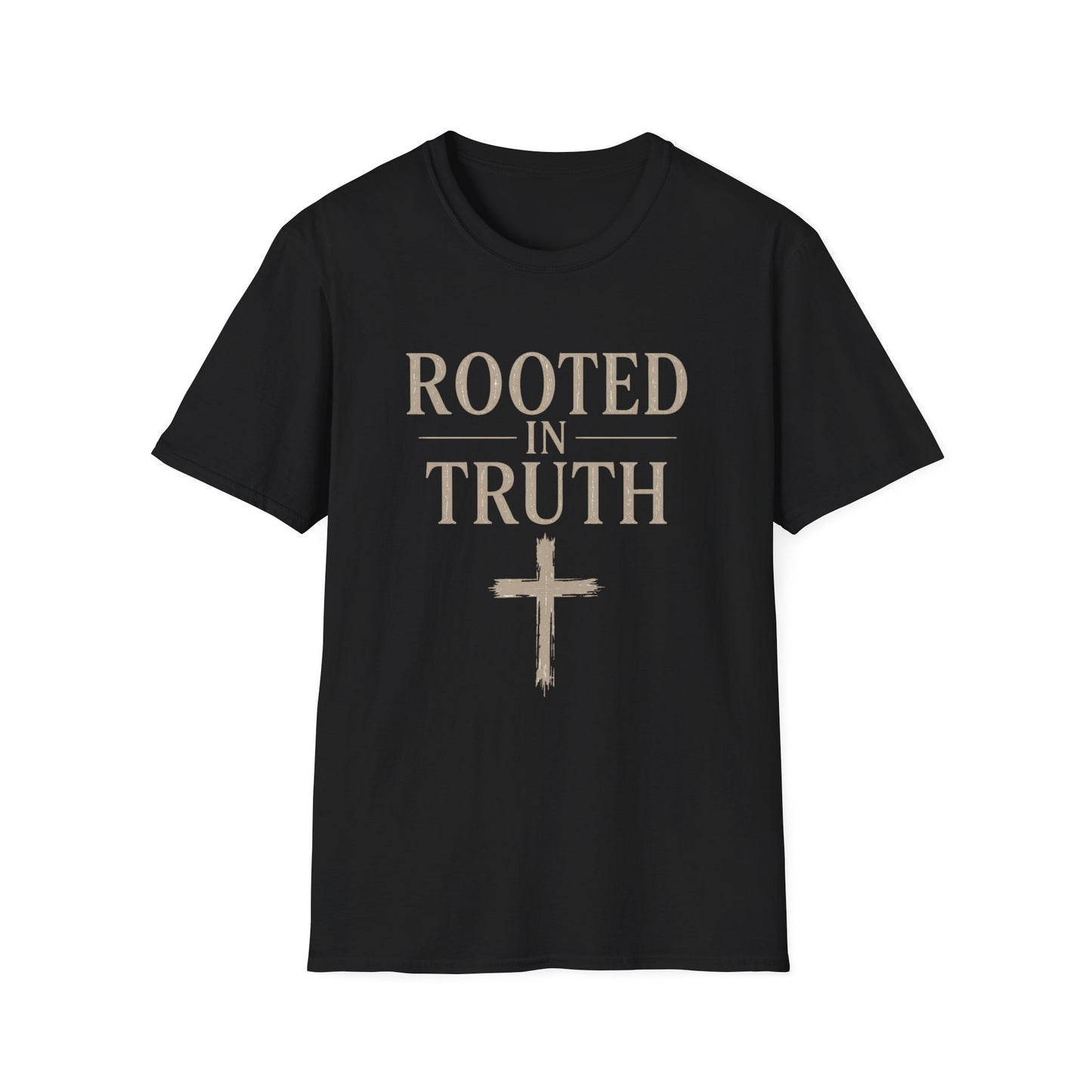 Rooted in Truth Tee — Christian Faith Graphic T-Shirt