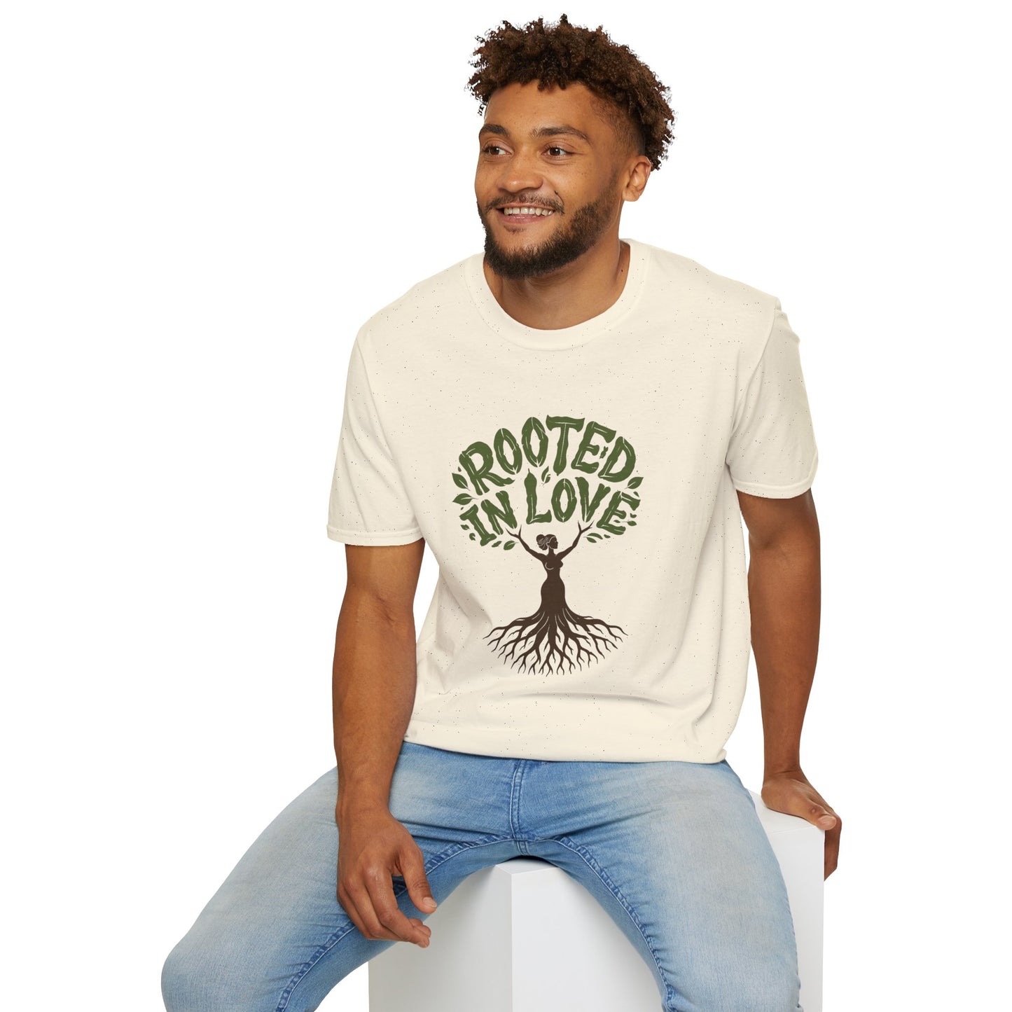 Rooted in Love T-Shirt — Nature Tree Graphic Tee
